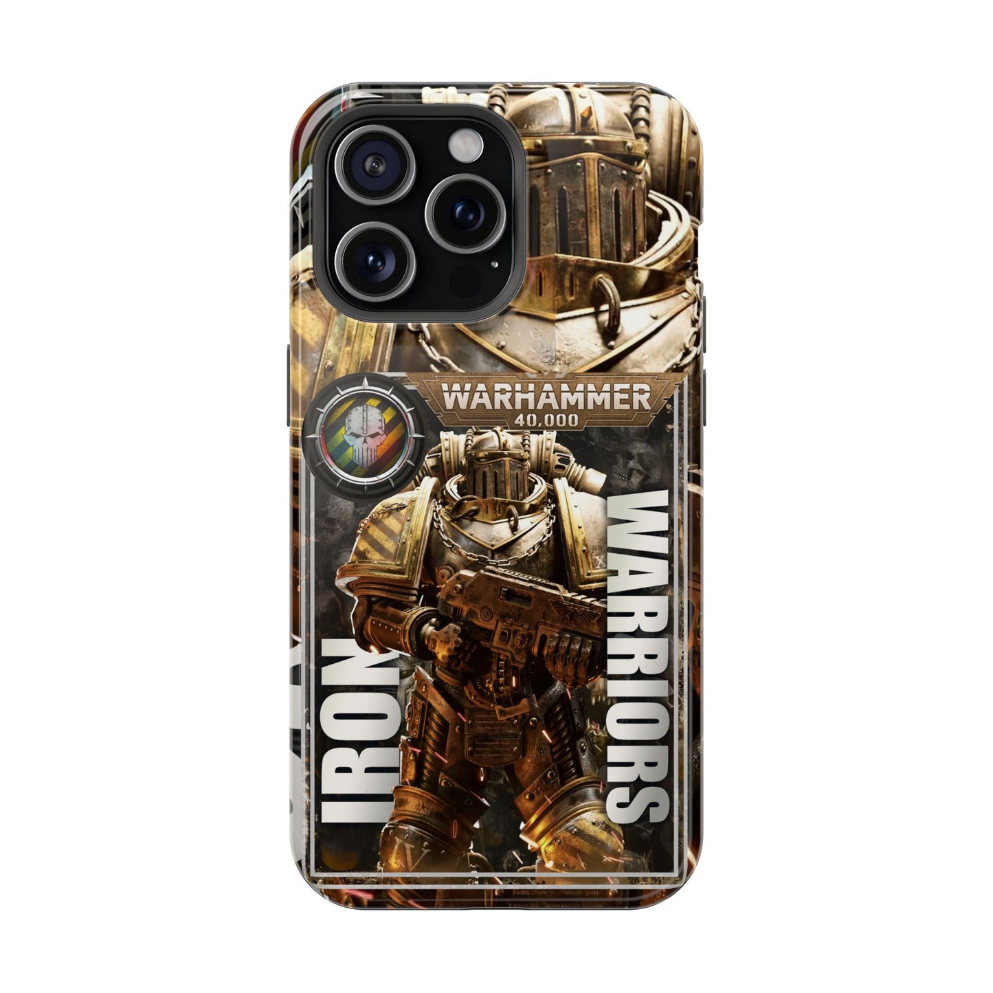 Warhammer Iron Warriors MagSafe® iPhone Tough Case Dual Layer Robust