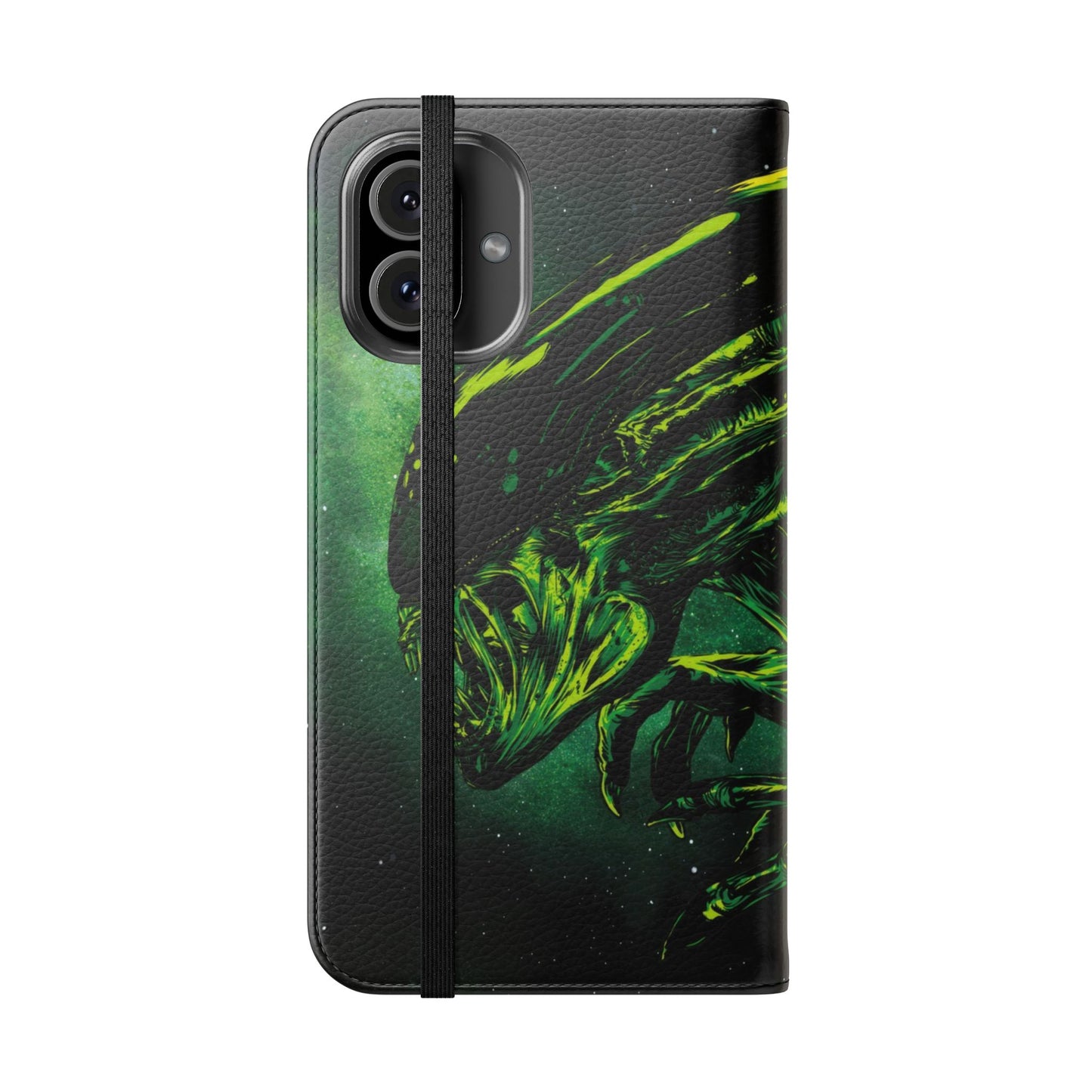 Alien iPhone & Samsung Flip Case