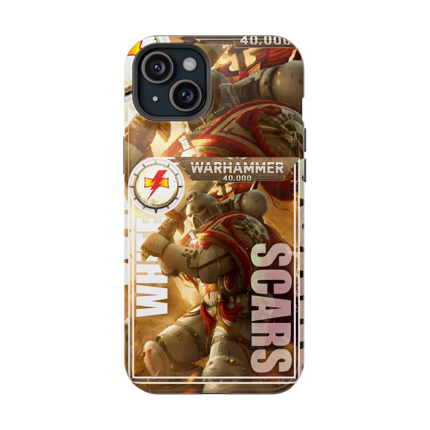 Warhammer White Scars MagSafe® iPhone Tough Case Dual Layer Robust