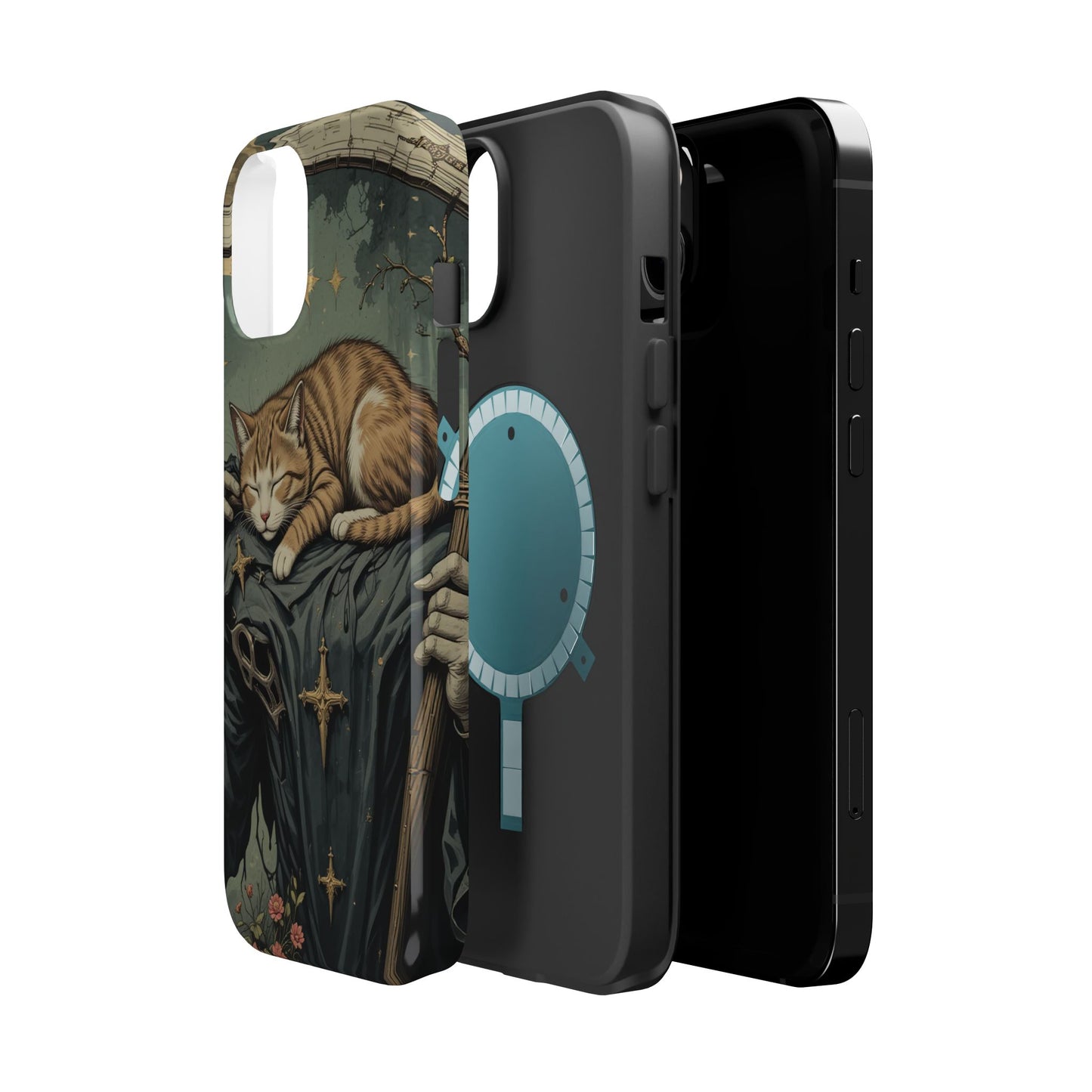 Cat of Death MagSafe® iPhone Tough Case Dual Layer Robust