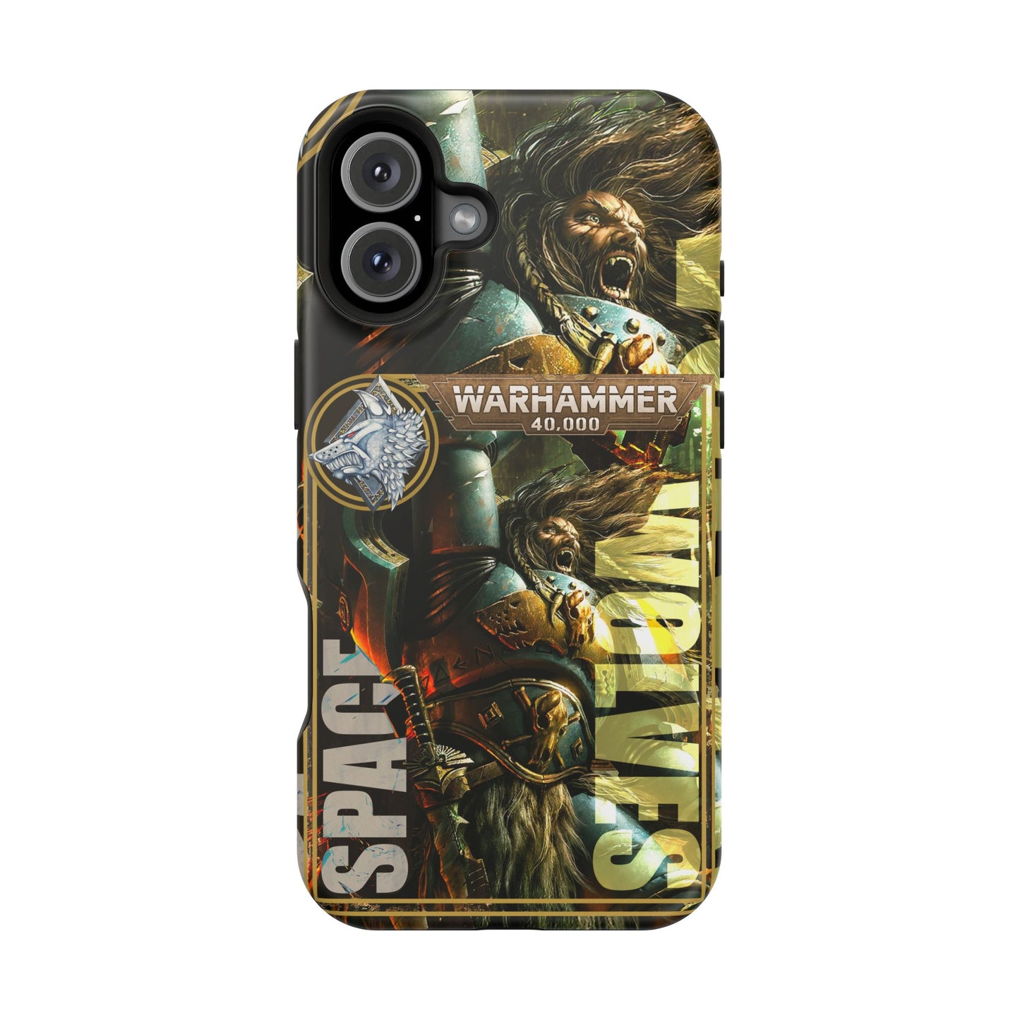 Warhammer Space Wolves MagSafe® iPhone Tough Case Dual Layer Robust
