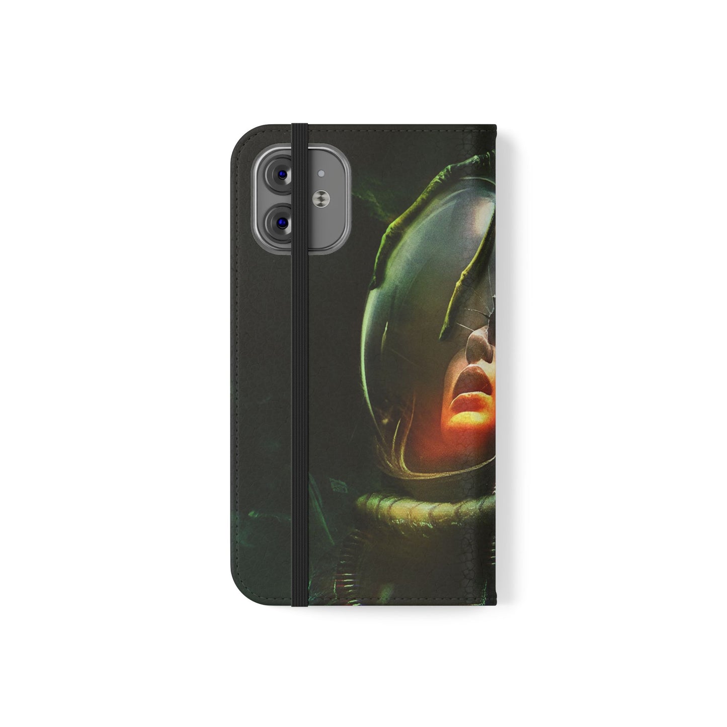 Alien iPhone & Samsung Flip Case