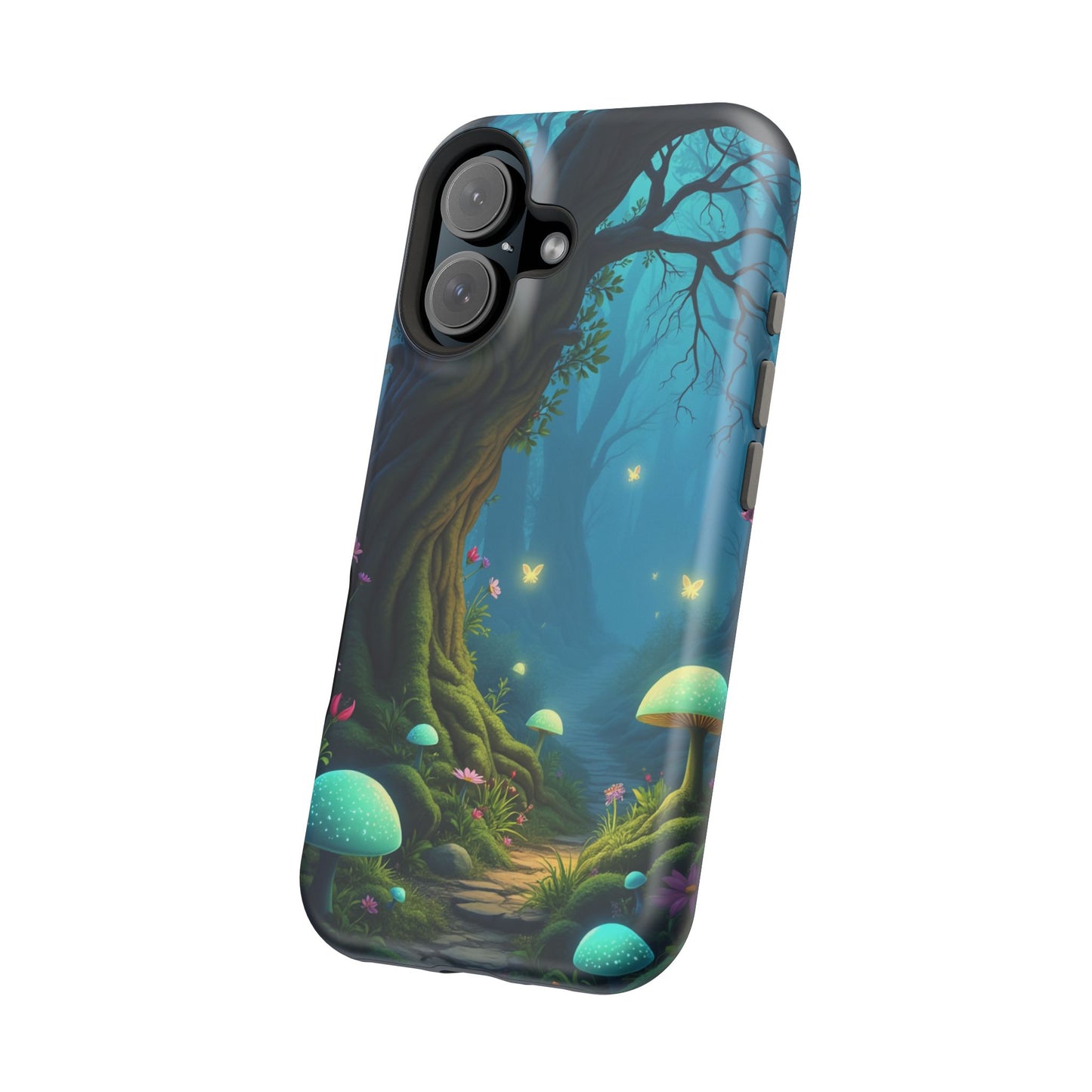 Shrooms Nature MagSafe® iPhone Tough Case Dual Layer Robust