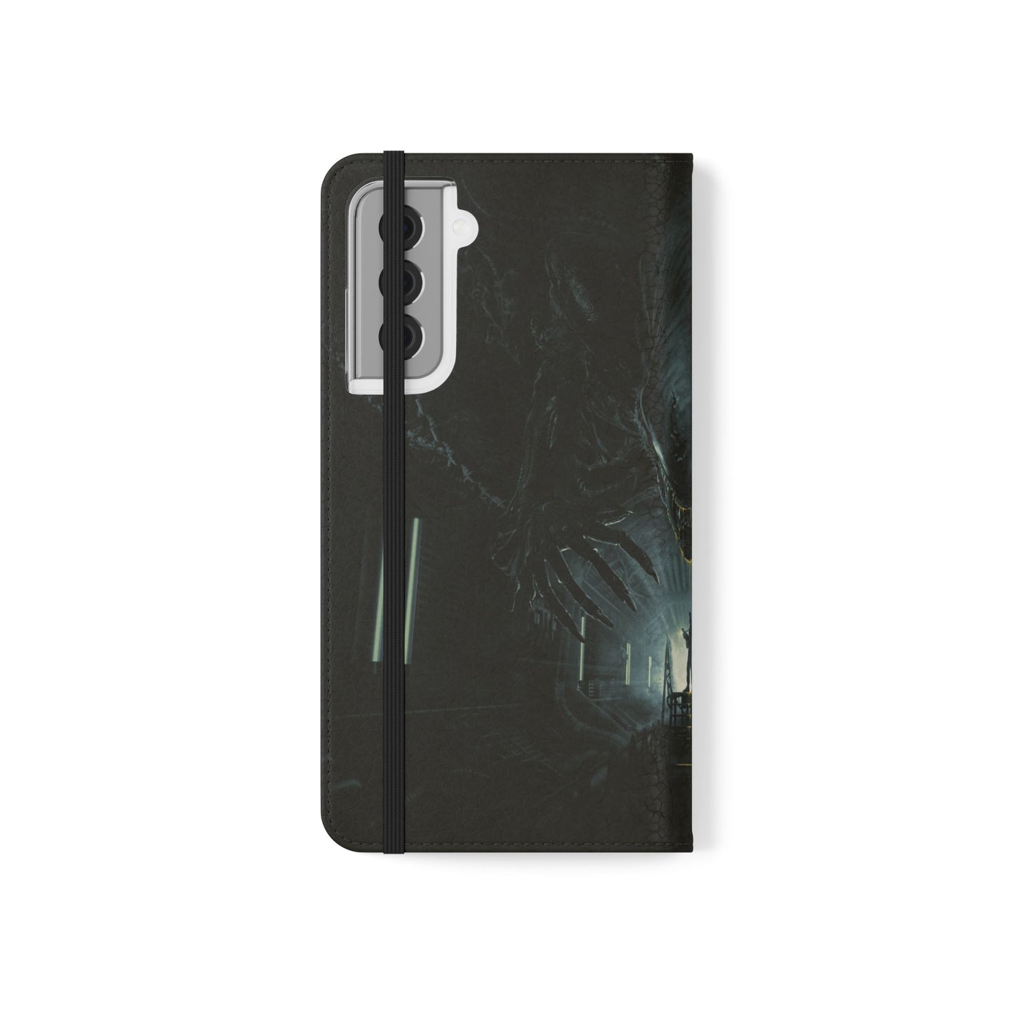 Alien iPhone & Samsung Flip Case