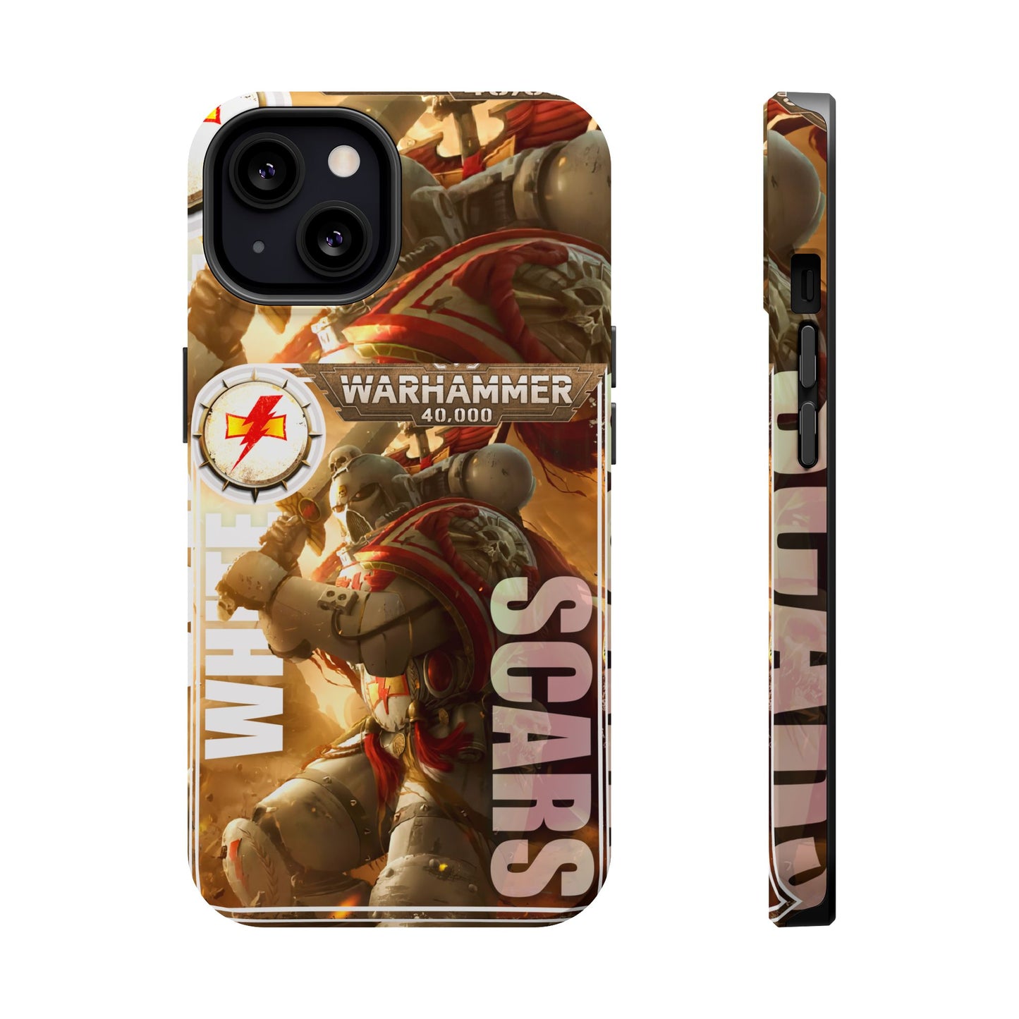 Warhammer White Scars MagSafe® iPhone Tough Case Dual Layer Robust