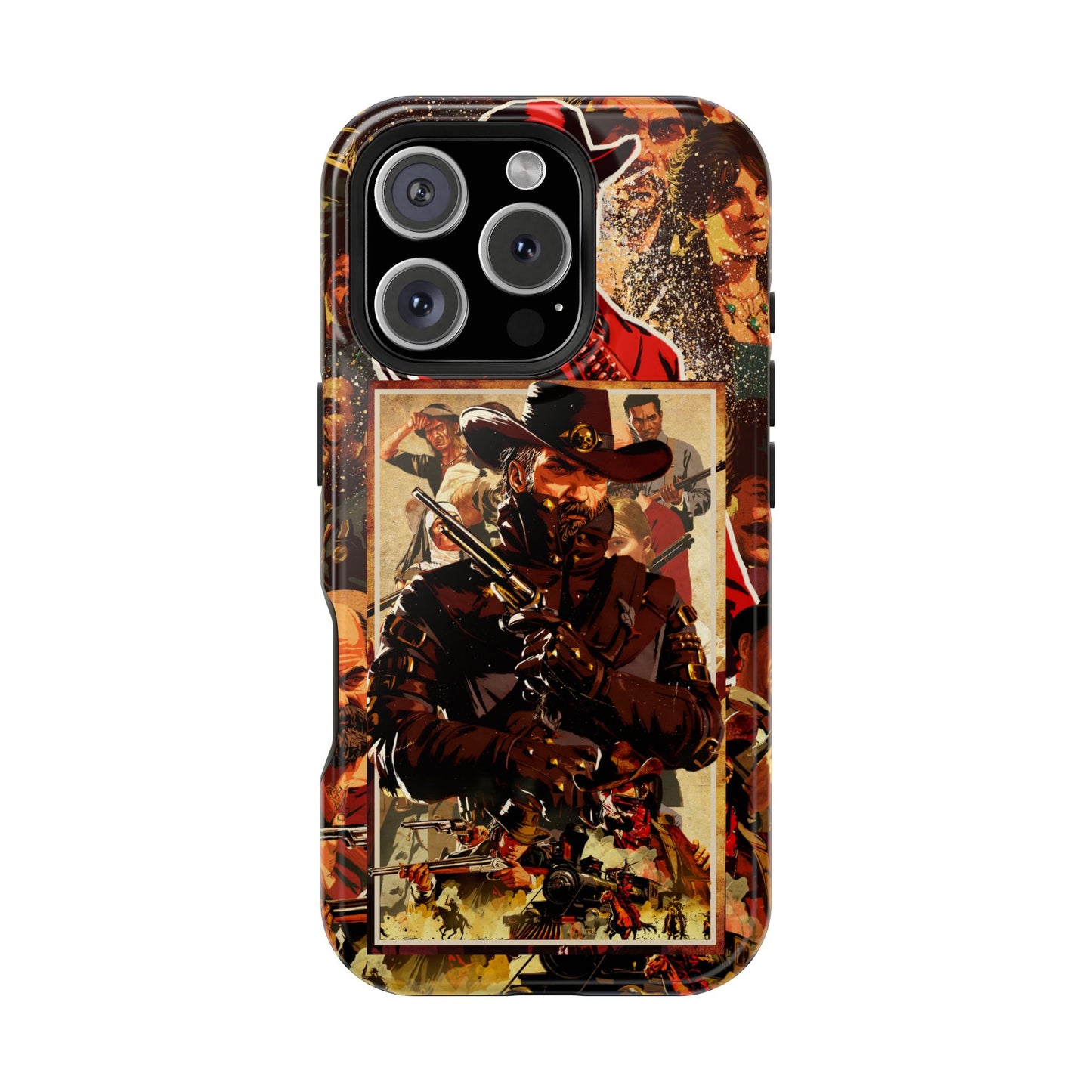 Red Dead Redemption MagSafe® iPhone Tough Case Dual Layer Robust