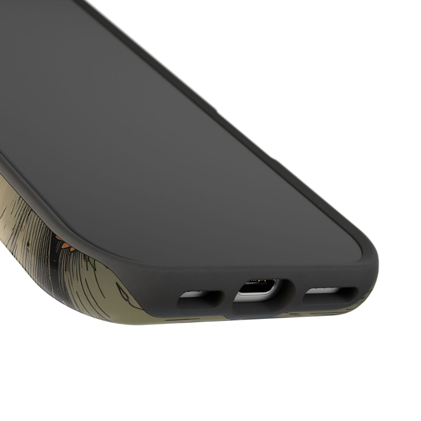 Cat & Skull MagSafe® iPhone Tough Case Dual Layer Robust