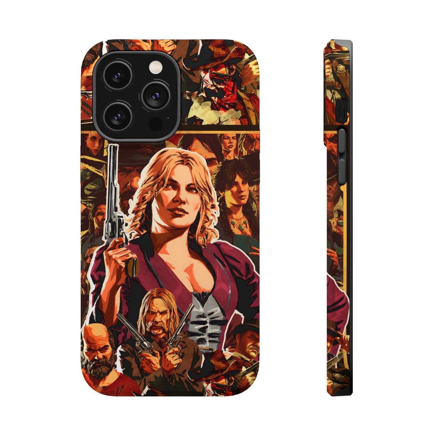 Red Dead Redemption MagSafe® iPhone Tough Case Dual Layer Robust