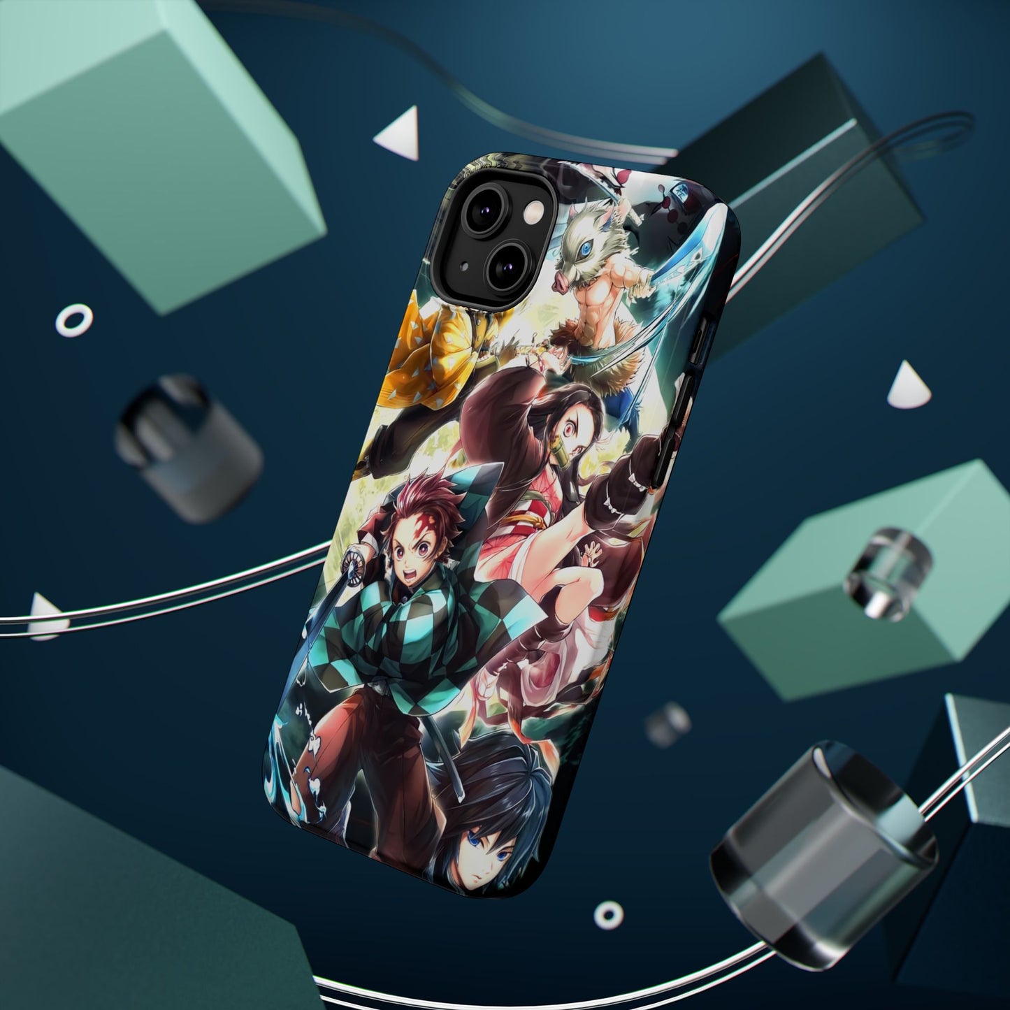 Demon Slayer Anime MagSafe® iPhone Tough Case Dual Layer Robust