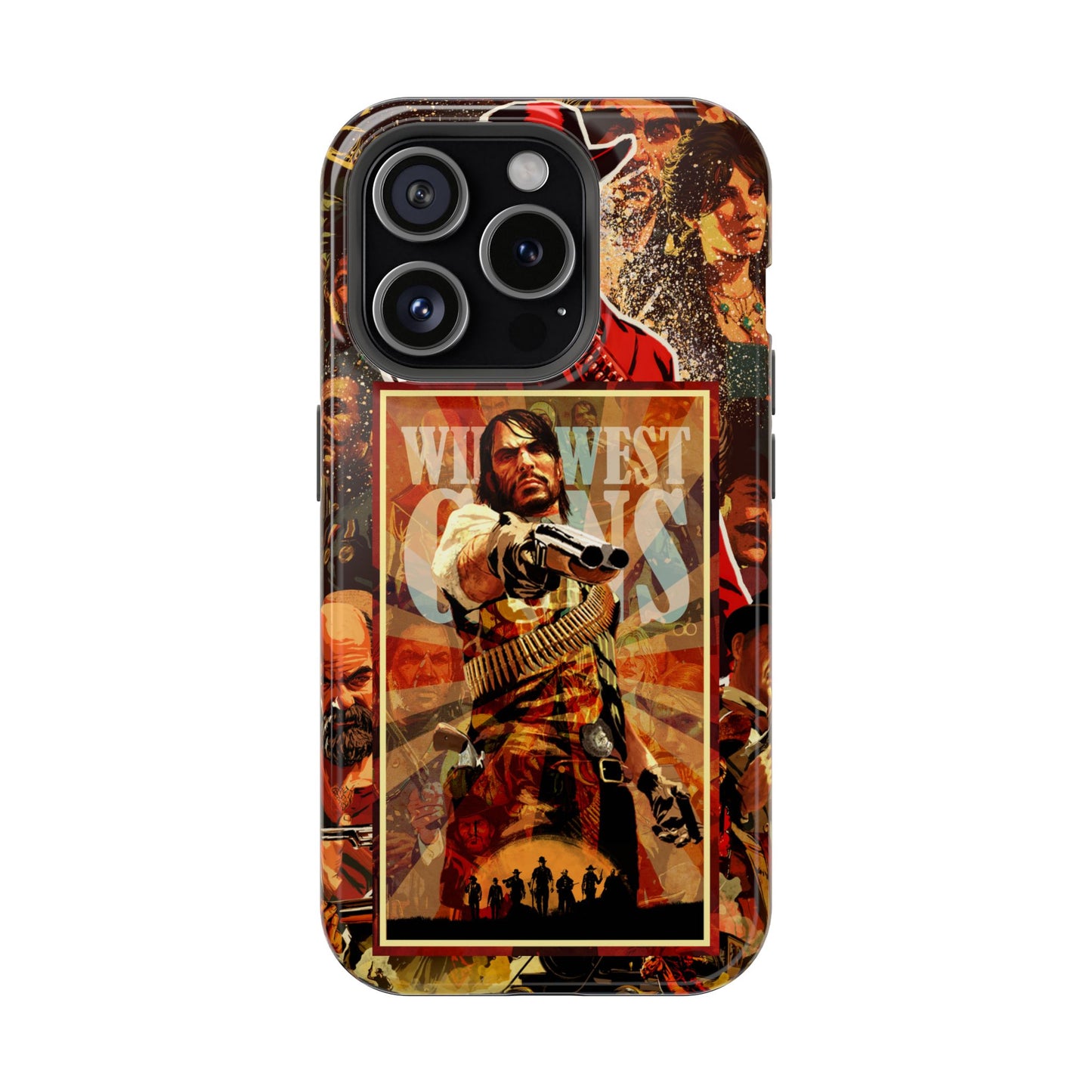Red Dead Redemption MagSafe® iPhone Tough Case Dual Layer Robust