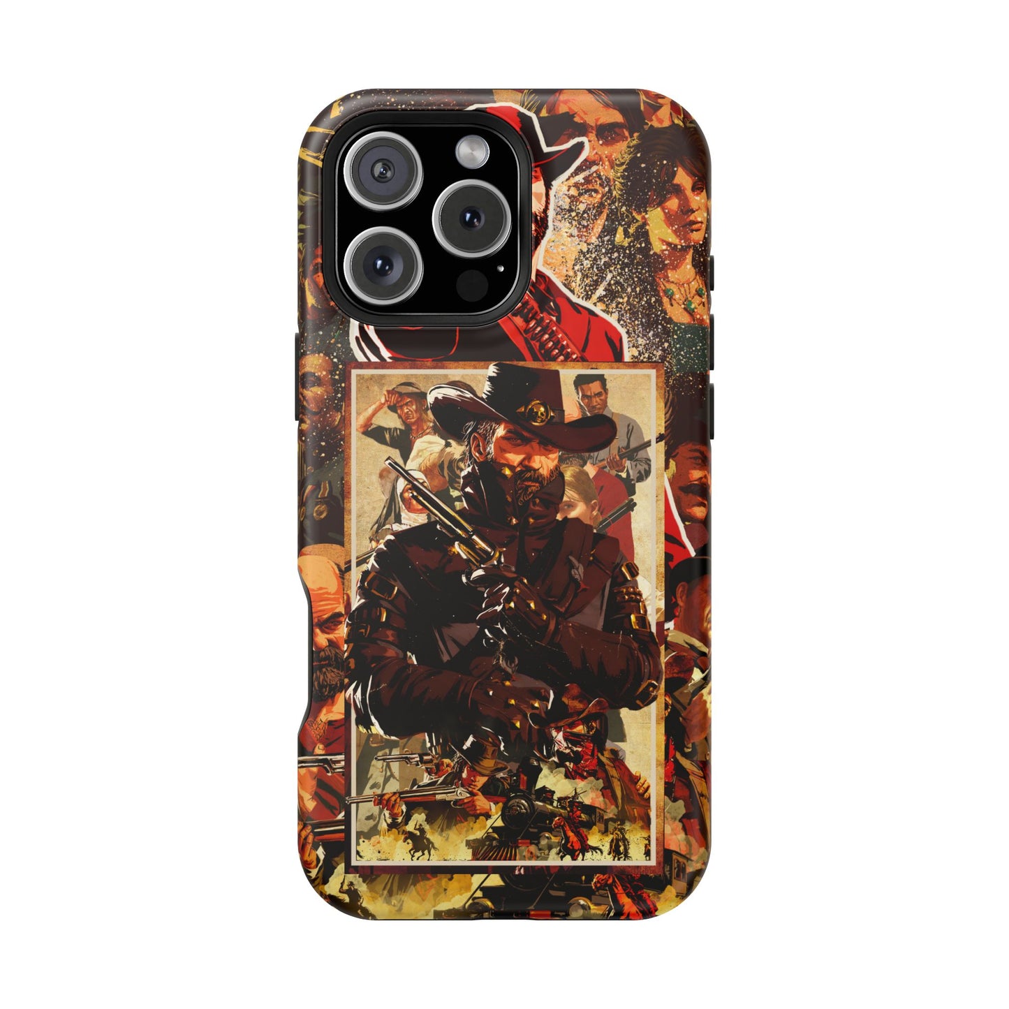 Red Dead Redemption MagSafe® iPhone Tough Case Dual Layer Robust