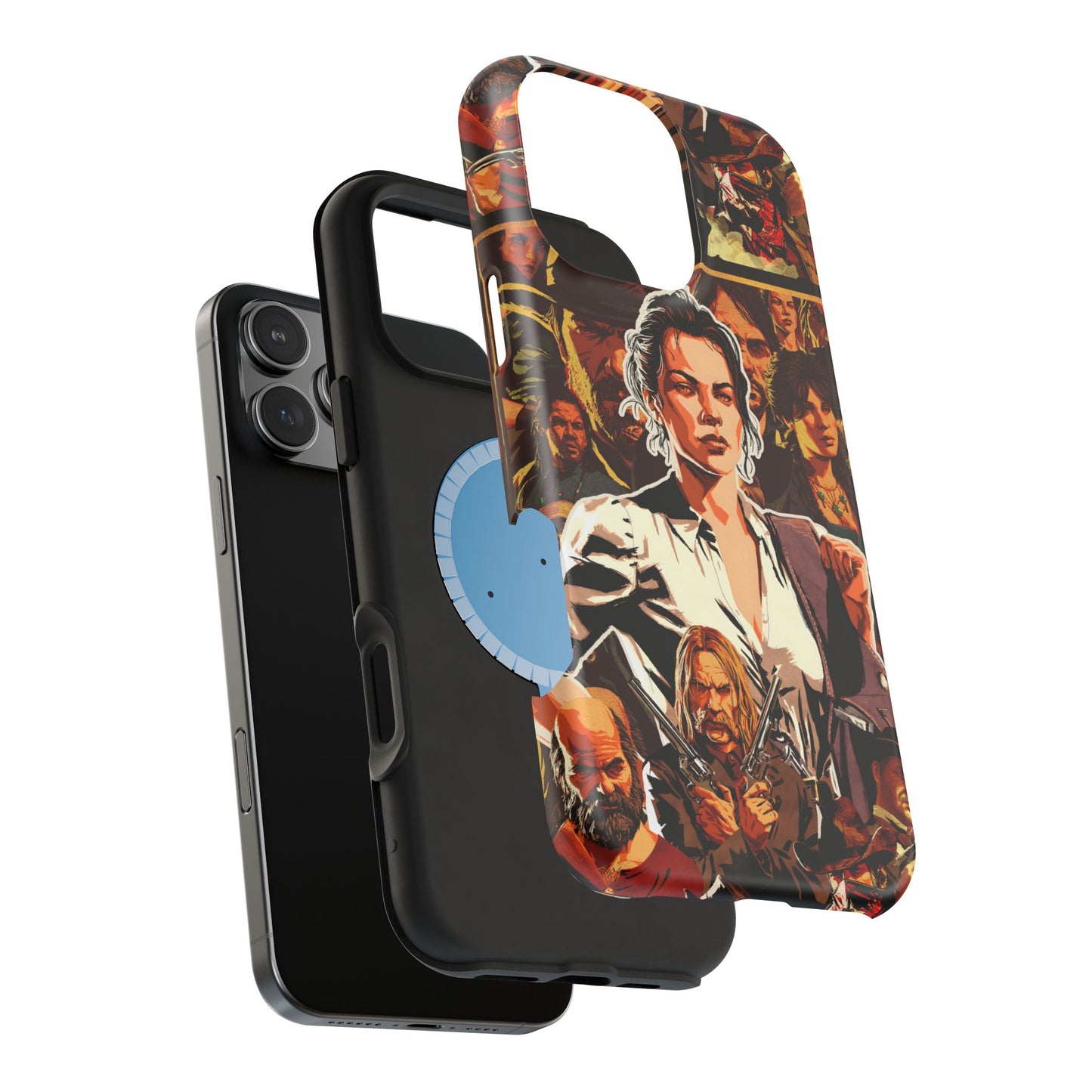 Red Dead Redemption MagSafe® iPhone Tough Case Dual Layer Robust
