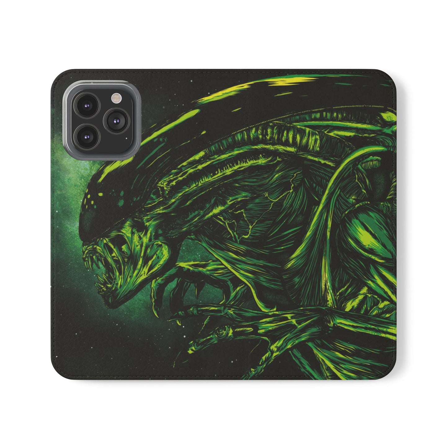 Alien Flip Case for iPhone & Samsung | PhoneMags