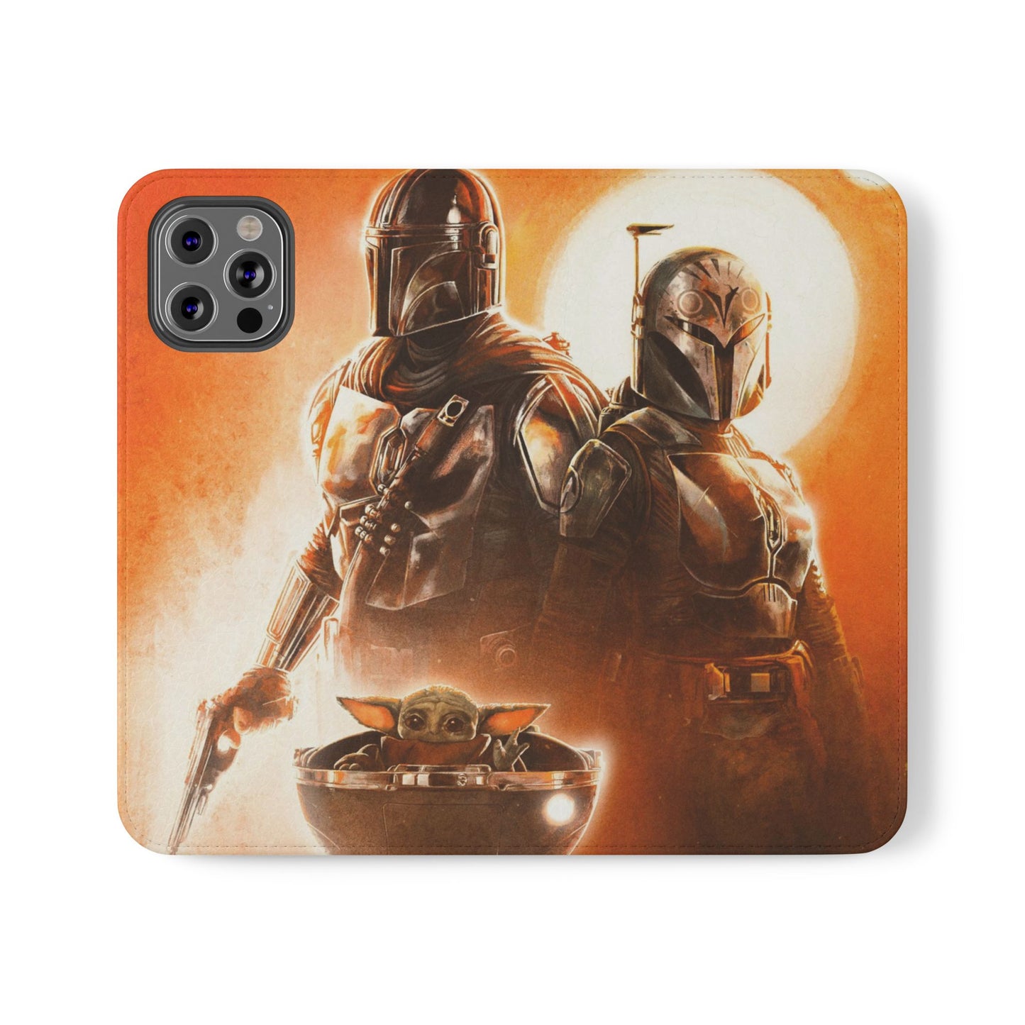 Mandalorian iPhone & Samsung Flip Case | PhoneMags