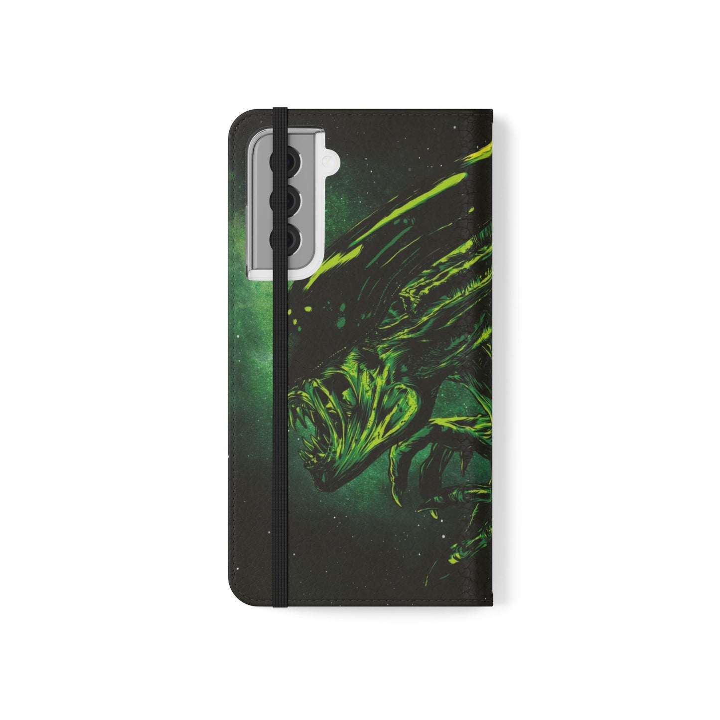 Alien iPhone & Samsung Flip Case