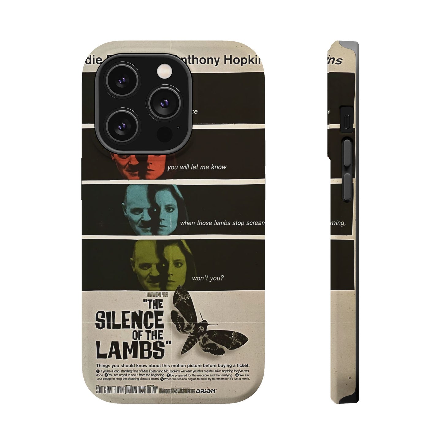 Silence of the Lambs MagSafe® iPhone Tough Case Dual Layer Robust