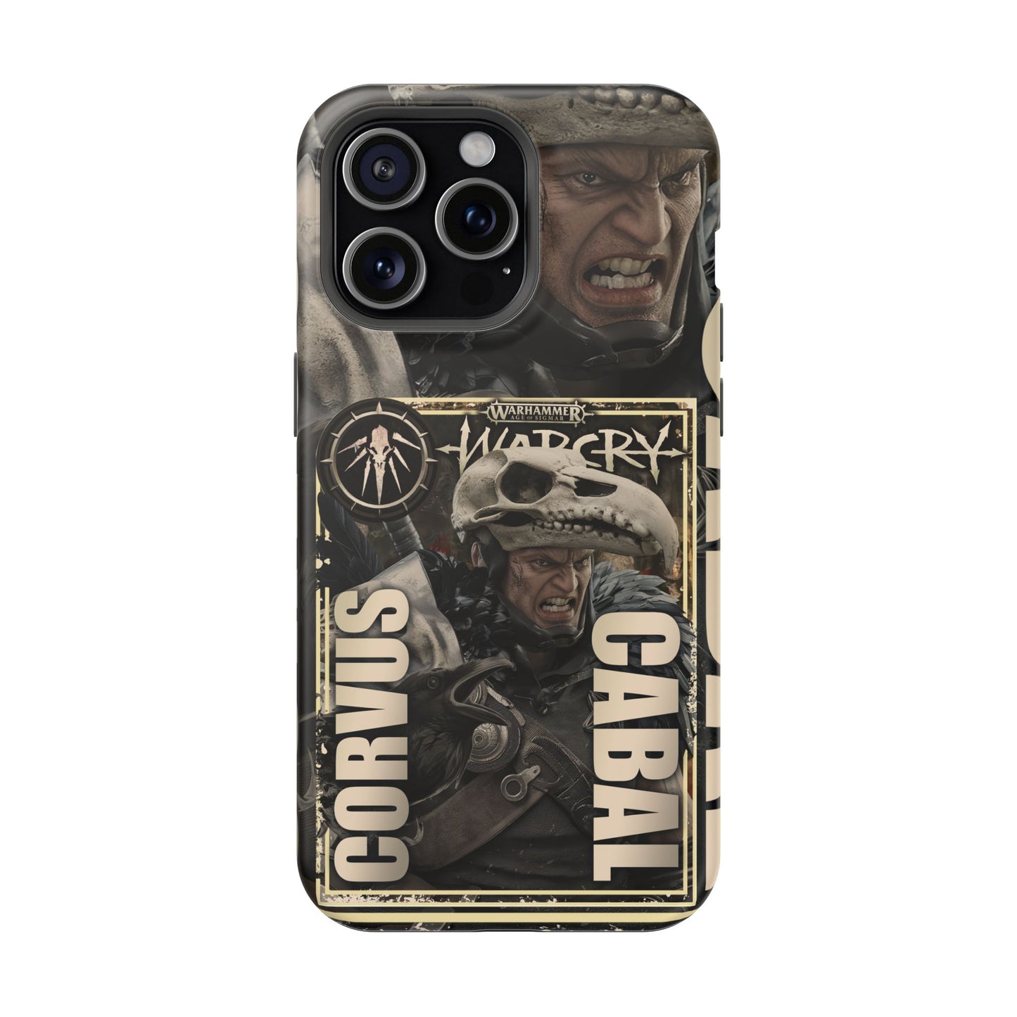 Warhamer Corvus Cabal MagSafe® iPhone Tough Case Dual Layer Robust