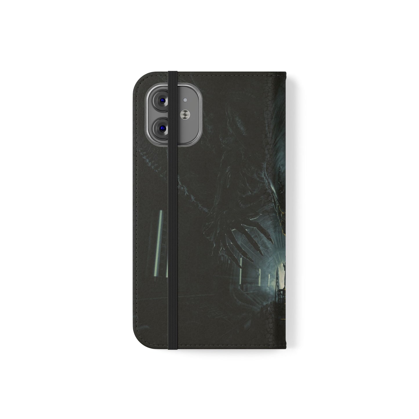 Alien iPhone & Samsung Flip Case