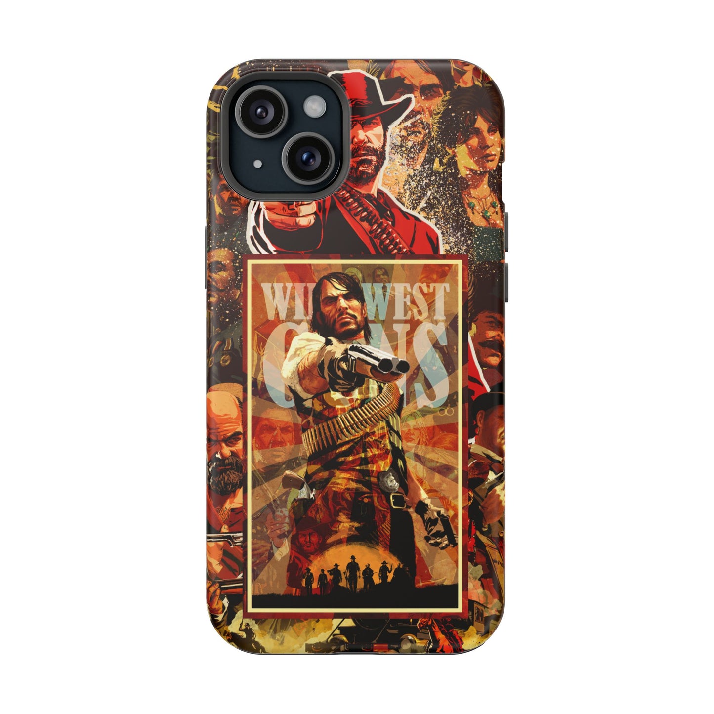 Red Dead Redemption MagSafe® iPhone Tough Case Dual Layer Robust