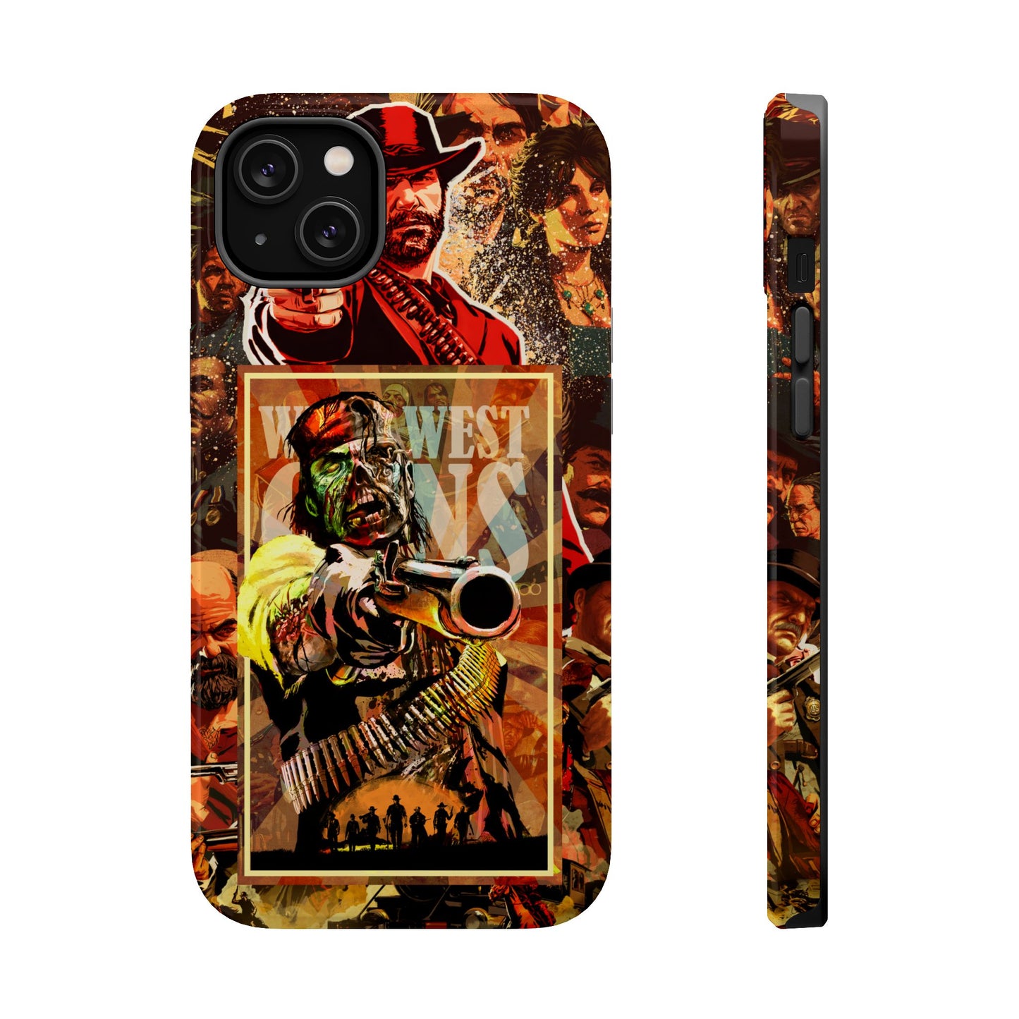 Red Dead Redemption MagSafe® iPhone Tough Case Dual Layer Robust
