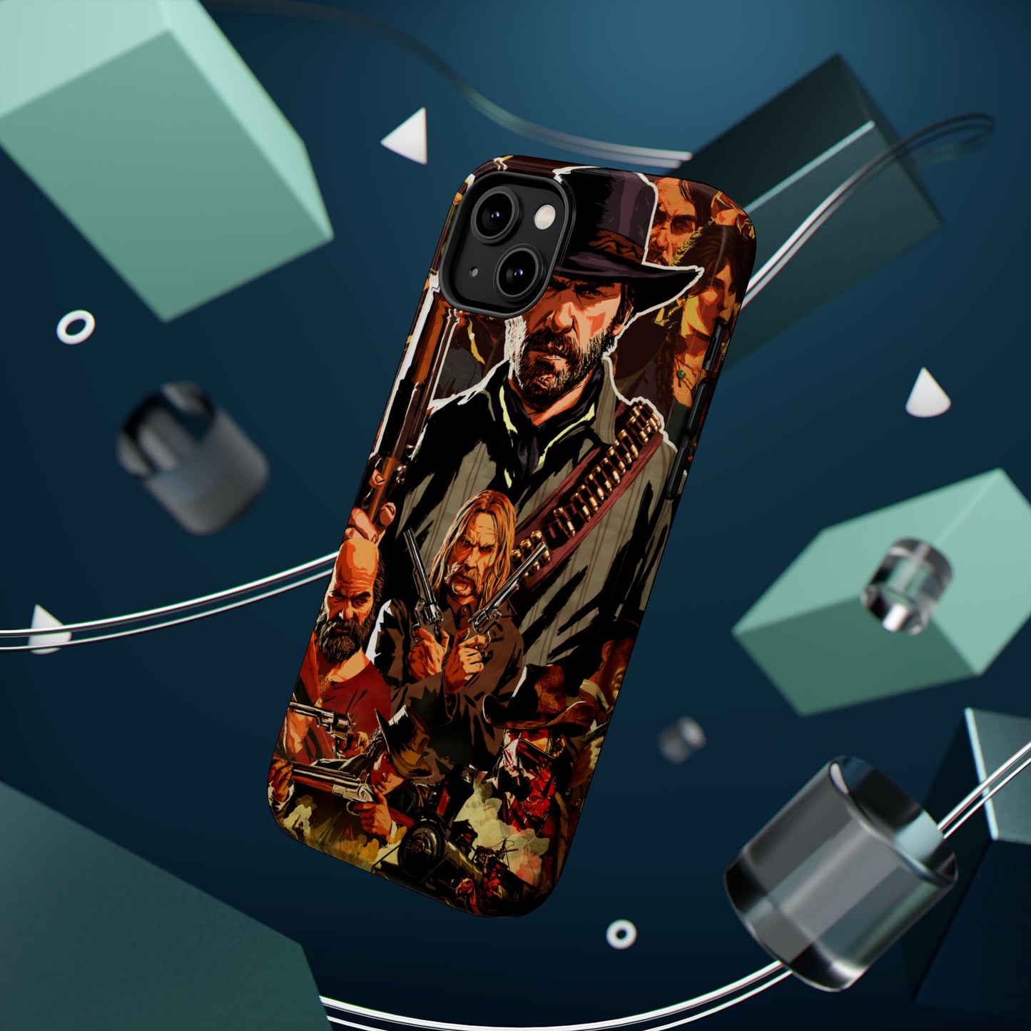 Red Dead Redemption MagSafe® iPhone Tough Case Dual Layer Robust