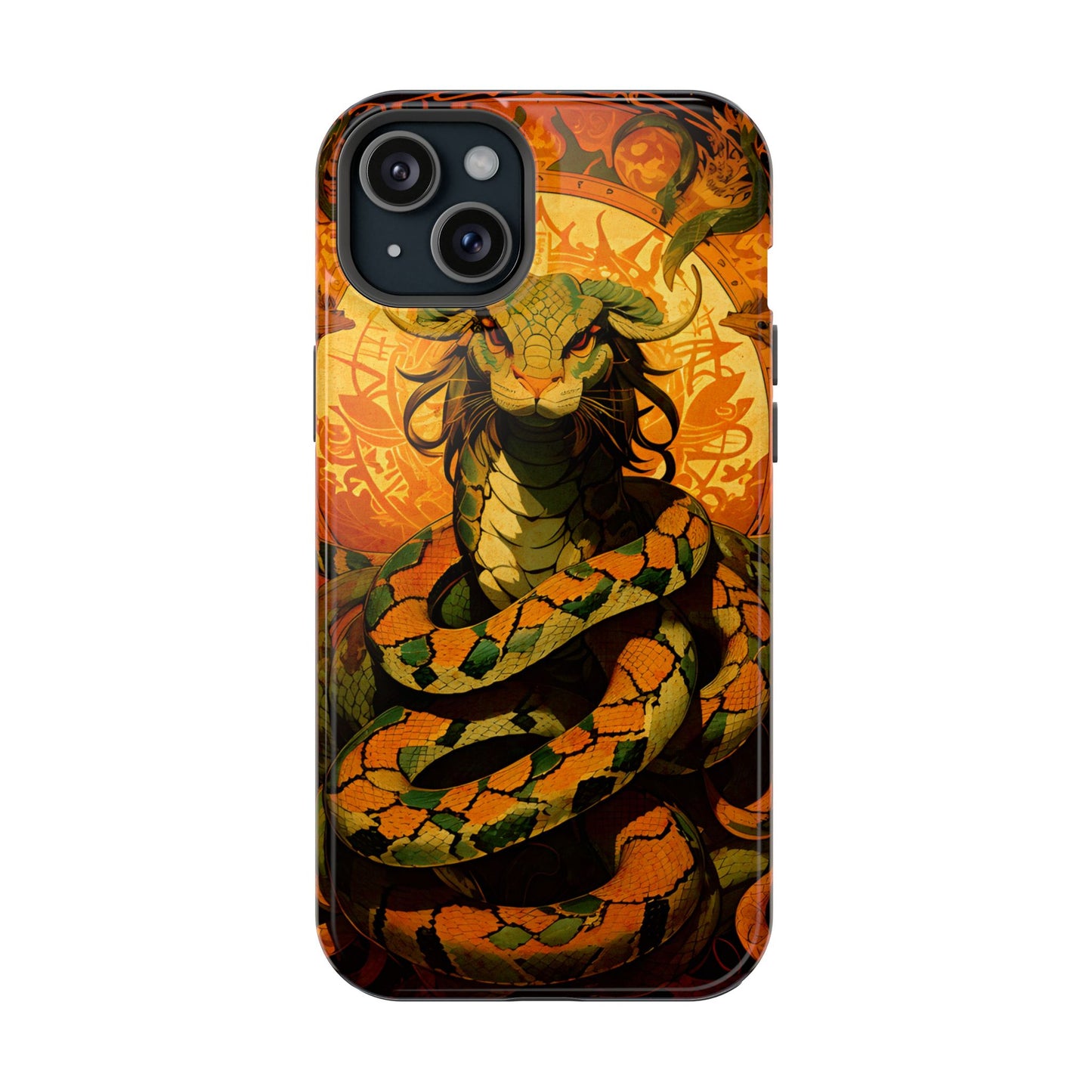 Serpent Art MagSafe® iPhone Tough Case Dual Layer Robust