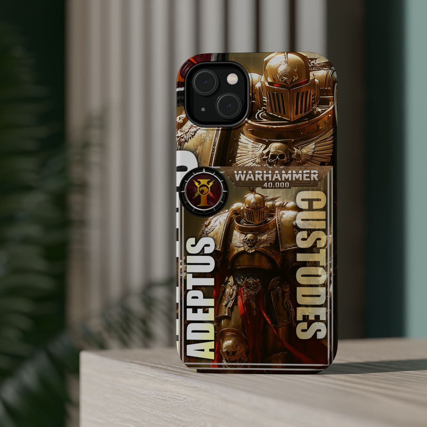 Warhammer Adeptus Custodes MagSafe® iPhone Tough Case Dual Layer Robust