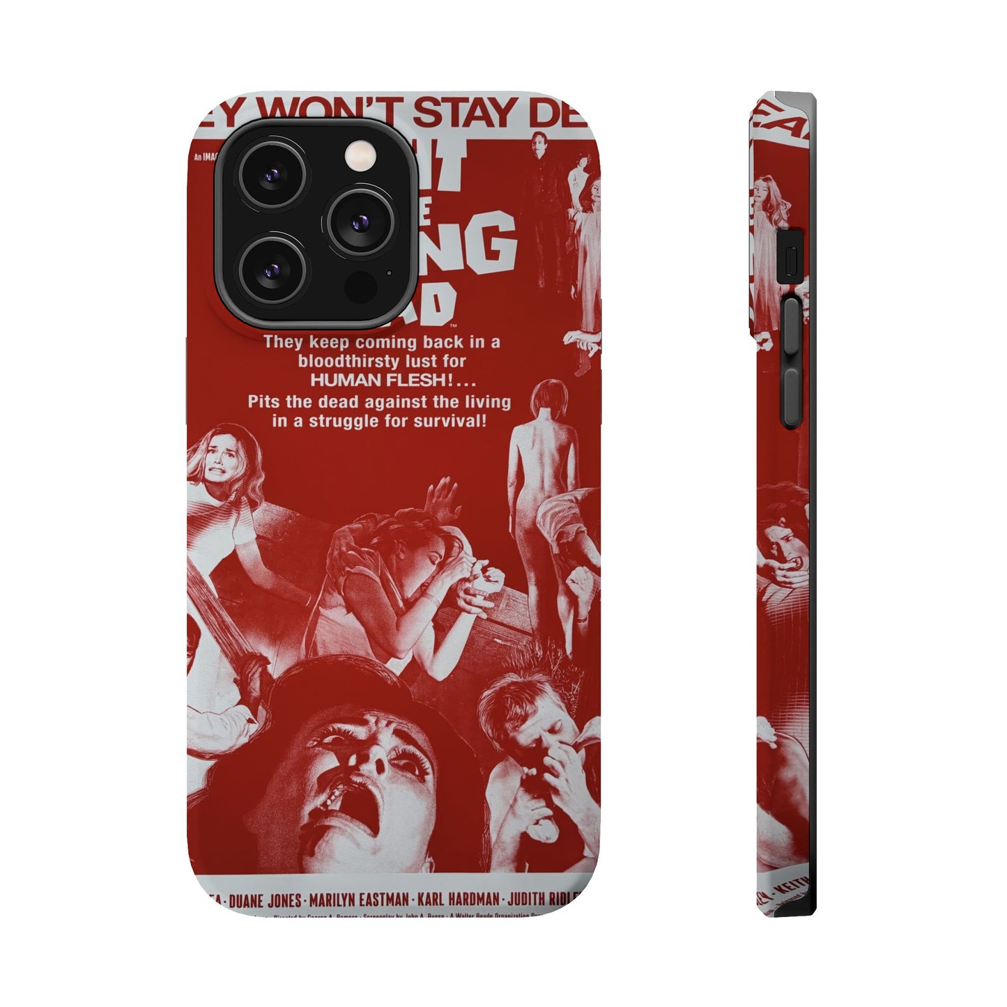 Night of the Living Dead MagSafe® iPhone Tough Case Dual Layer Robust