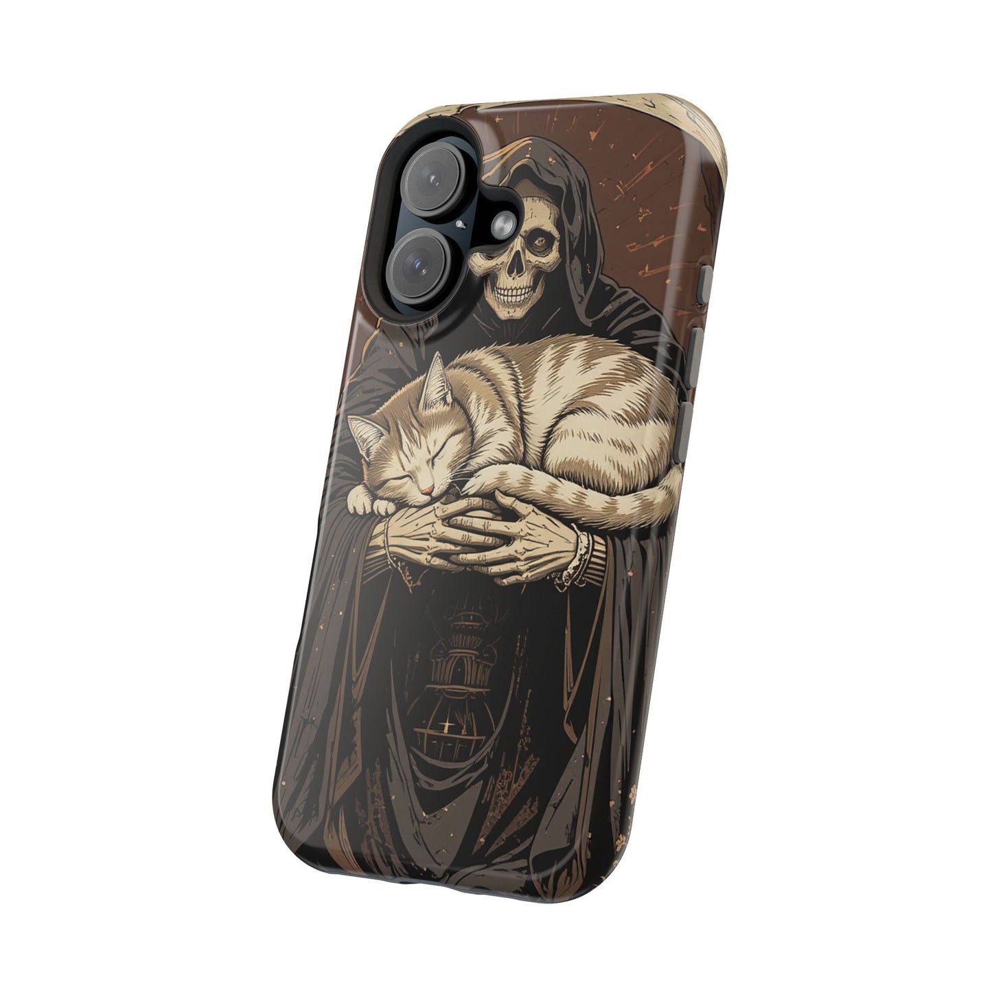 Cat of Death MagSafe® iPhone Tough Case Dual Layer Robust