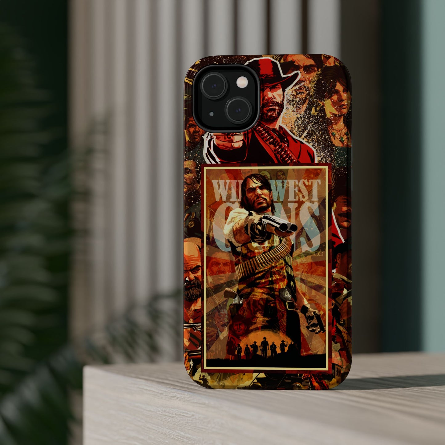 Red Dead Redemption MagSafe® iPhone Tough Case Dual Layer Robust