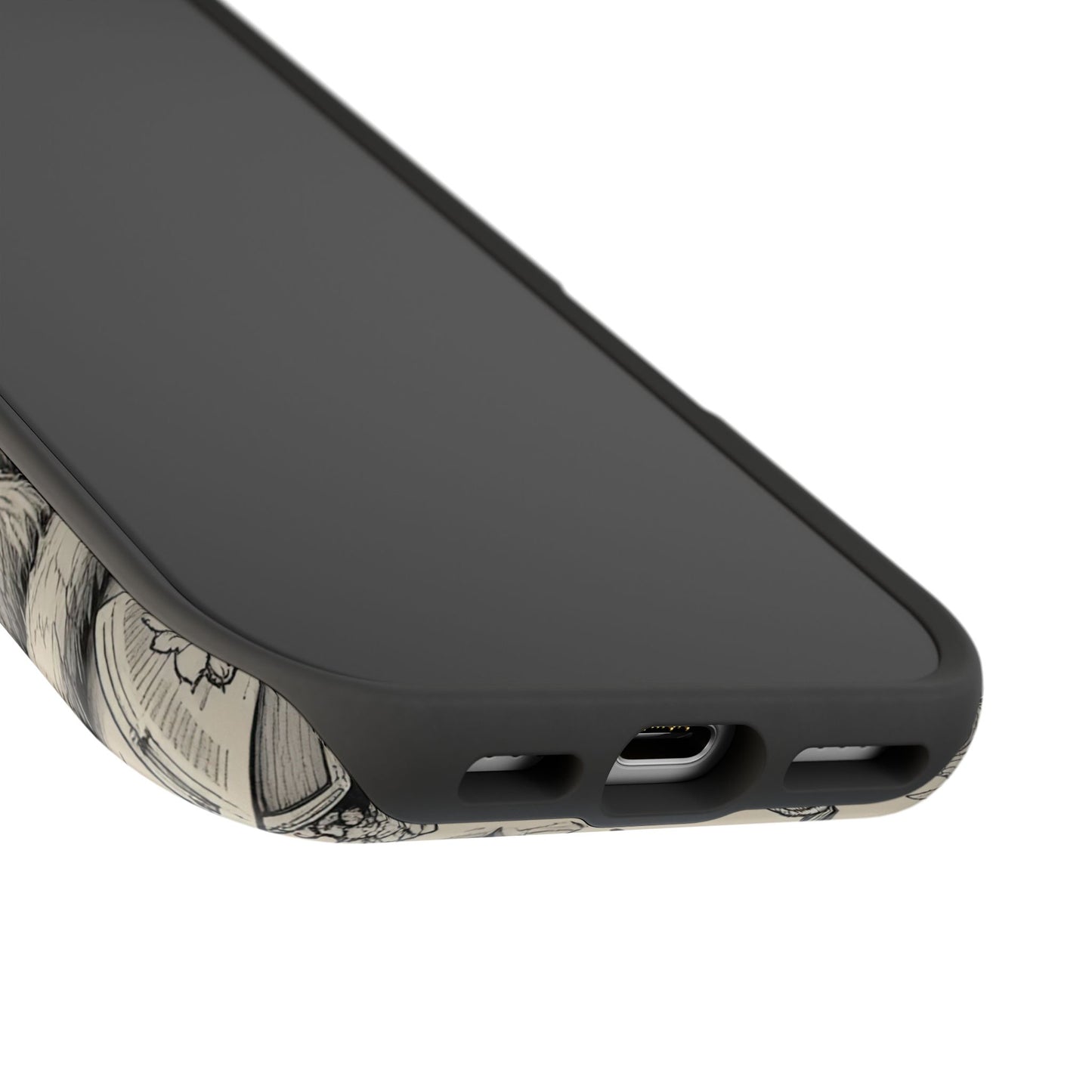 Demon's Cat MagSafe® iPhone Tough Case Dual Layer Robust