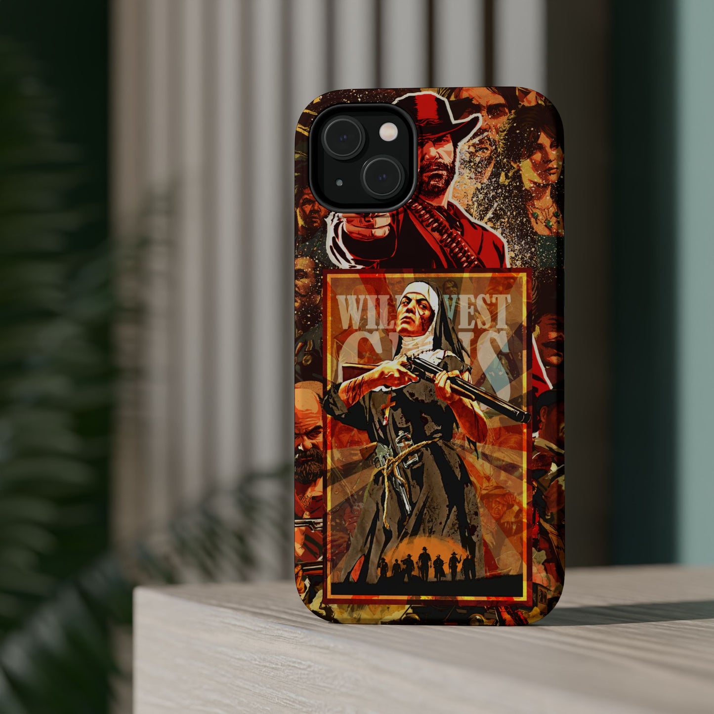 Red Dead Redemption MagSafe® iPhone Tough Case Dual Layer Robust
