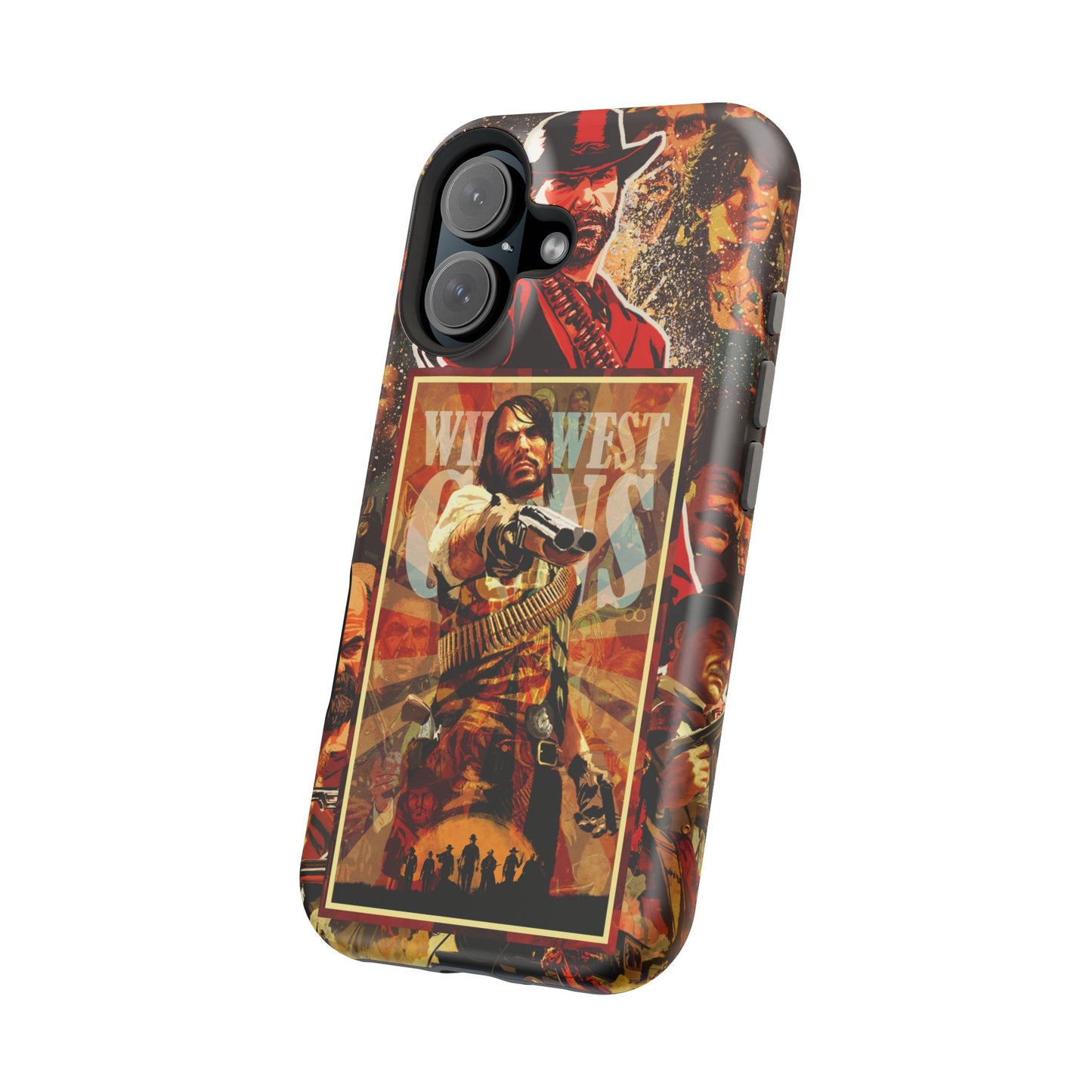 Red Dead Redemption MagSafe® iPhone Tough Case Dual Layer Robust