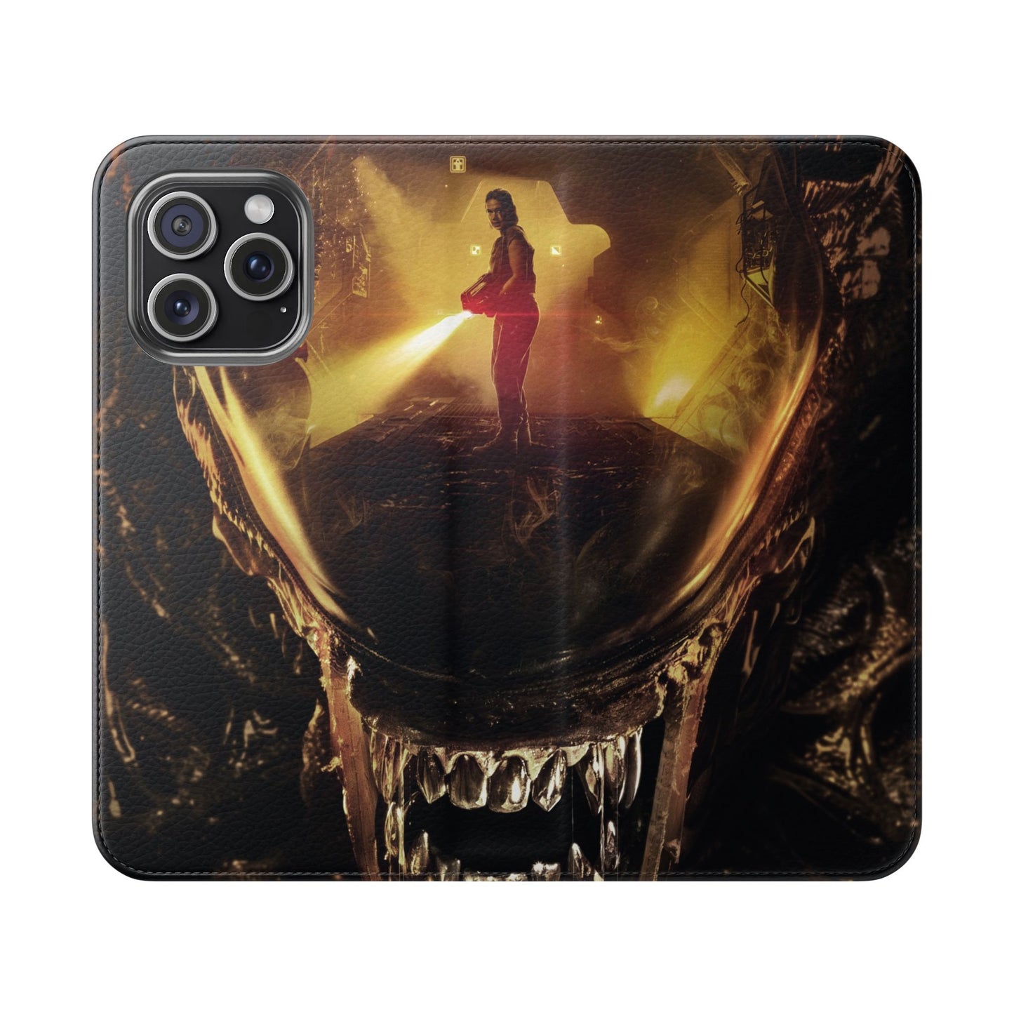 Alien iPhone & Samsung Flip Case