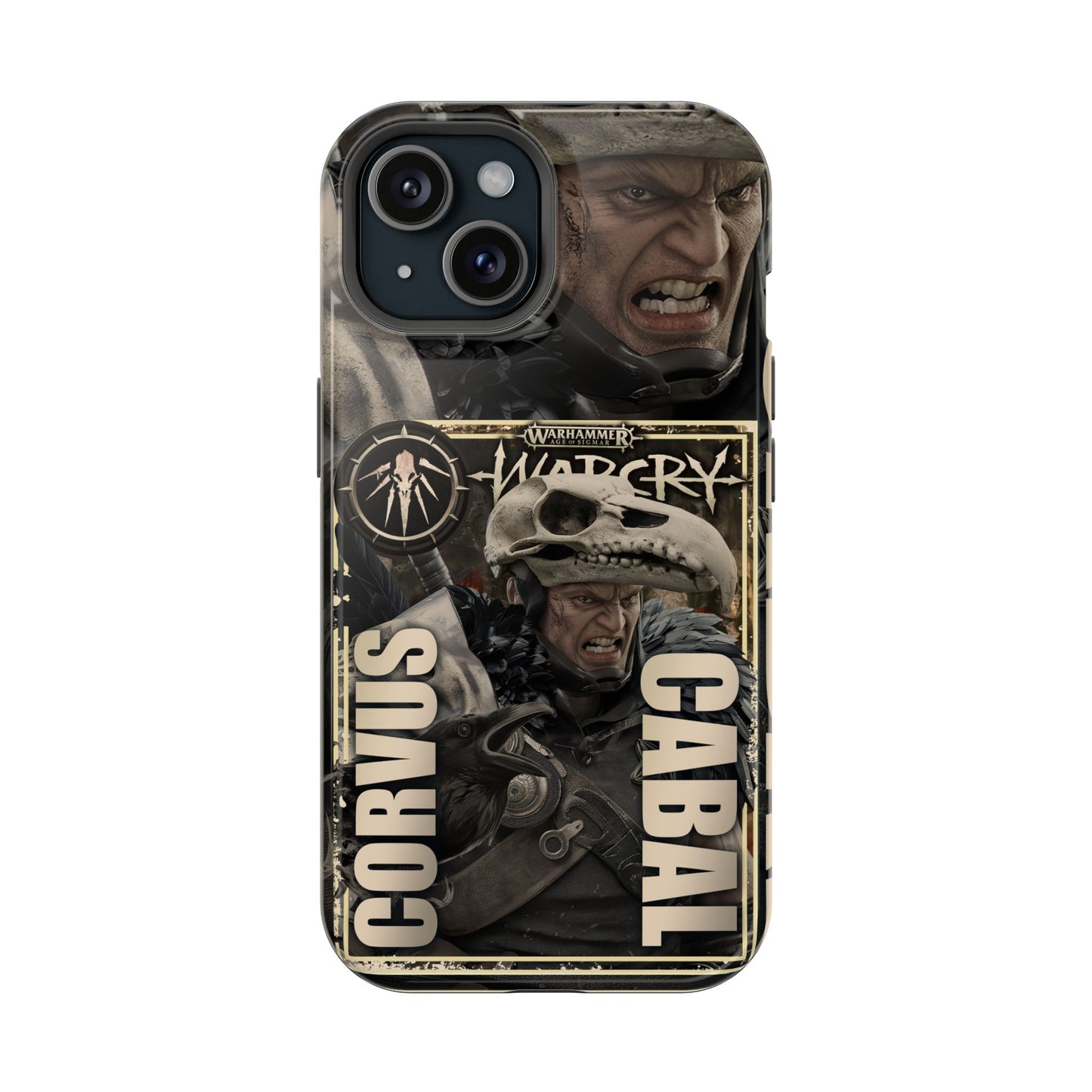 Warhamer Corvus Cabal MagSafe® iPhone Tough Case Dual Layer Robust