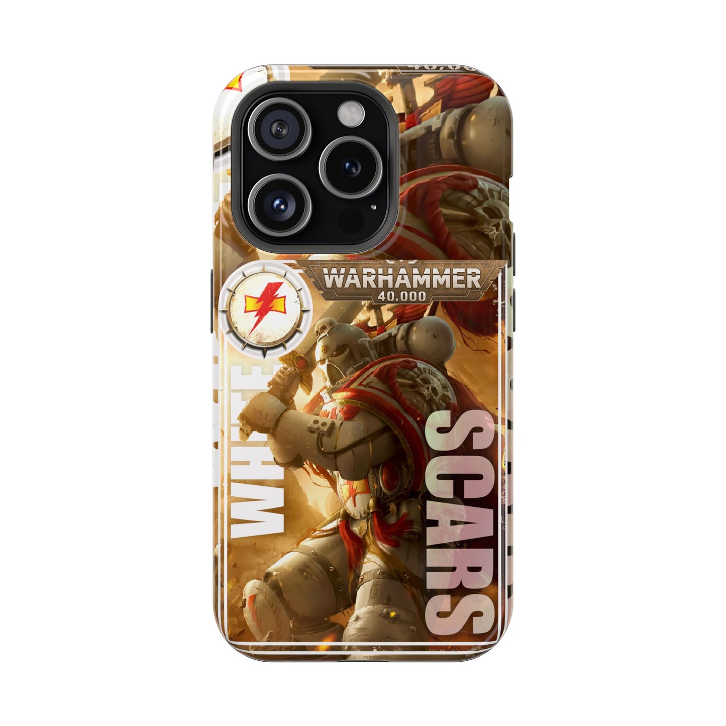 Warhammer White Scars MagSafe® iPhone Tough Case Dual Layer Robust