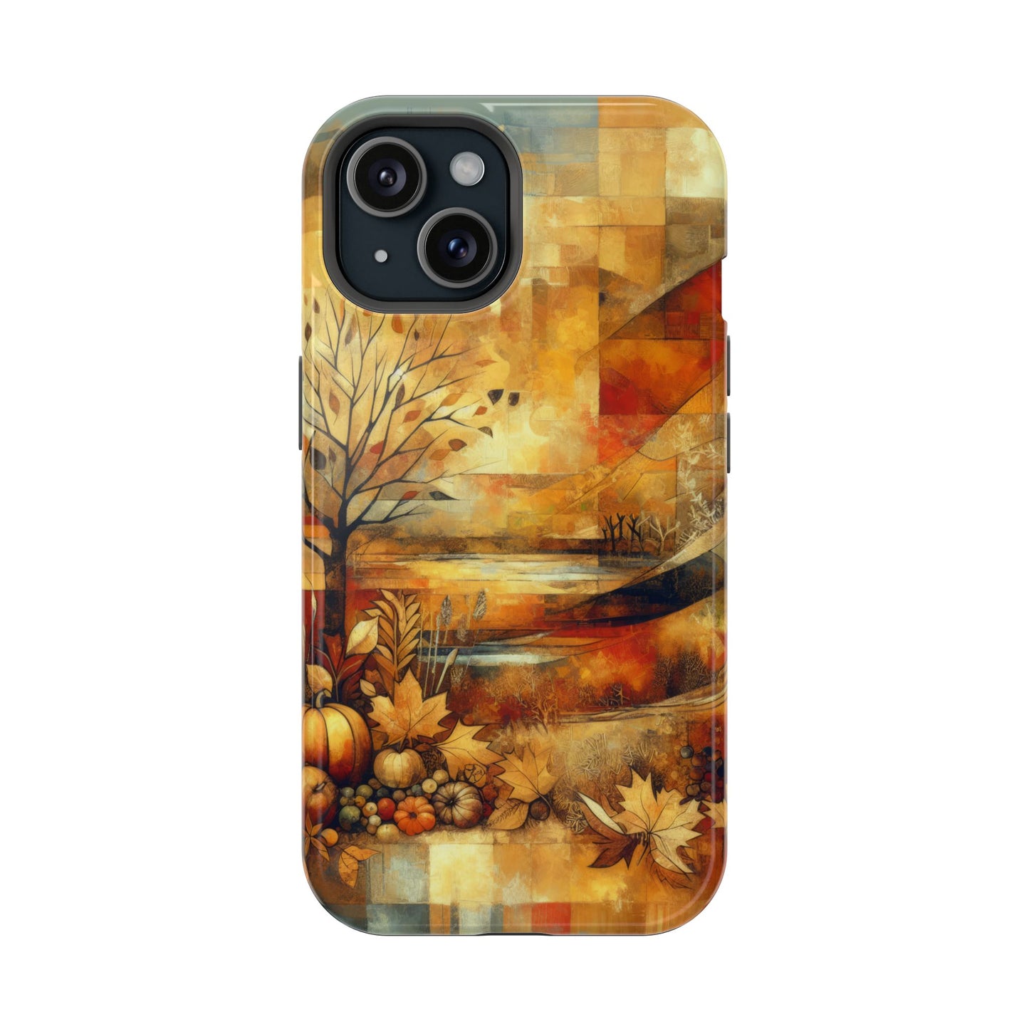 Art Nature MagSafe® iPhone Tough Case Dual Layer Robust