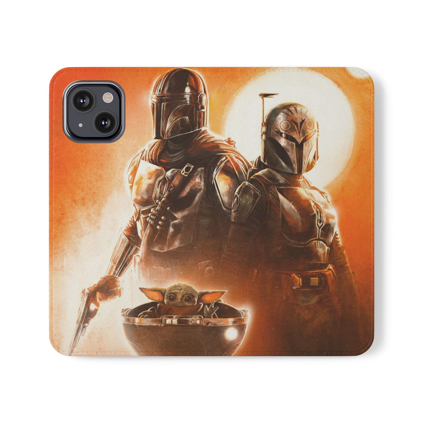 Mandalorian iPhone & Samsung Flip Case | PhoneMags
