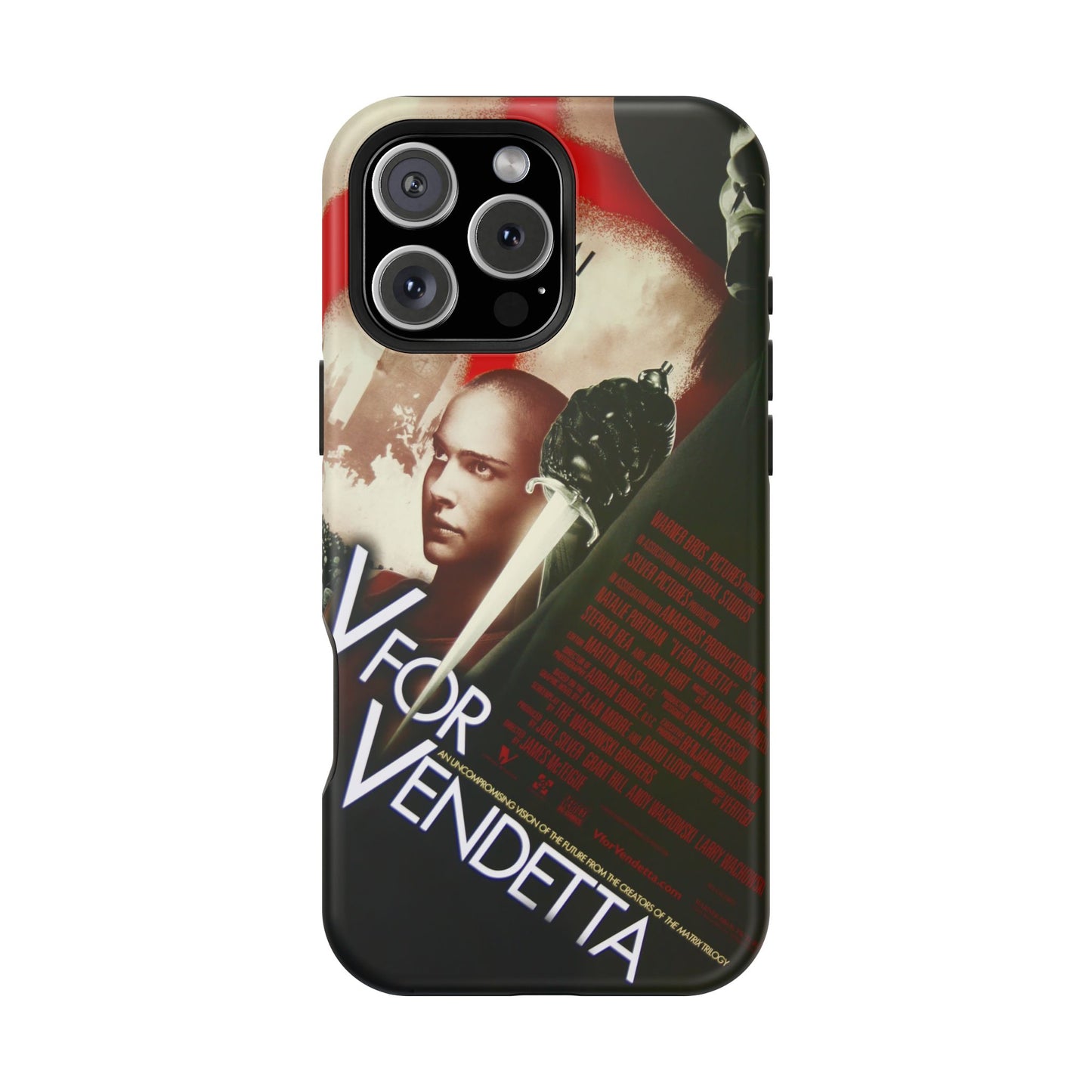 V for Vendetta MagSafe® iPhone Tough Case Dual Layer Robust