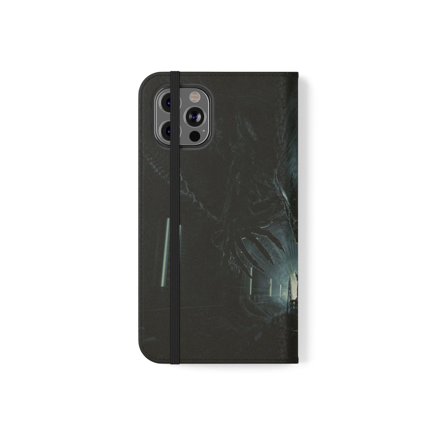 Alien iPhone & Samsung Flip Case
