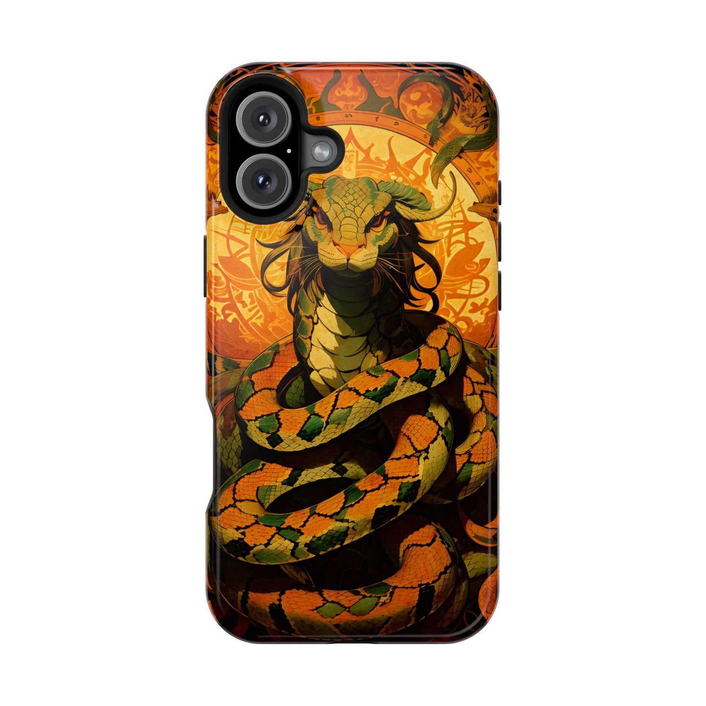 Serpent Art MagSafe® iPhone Tough Case Dual Layer Robust