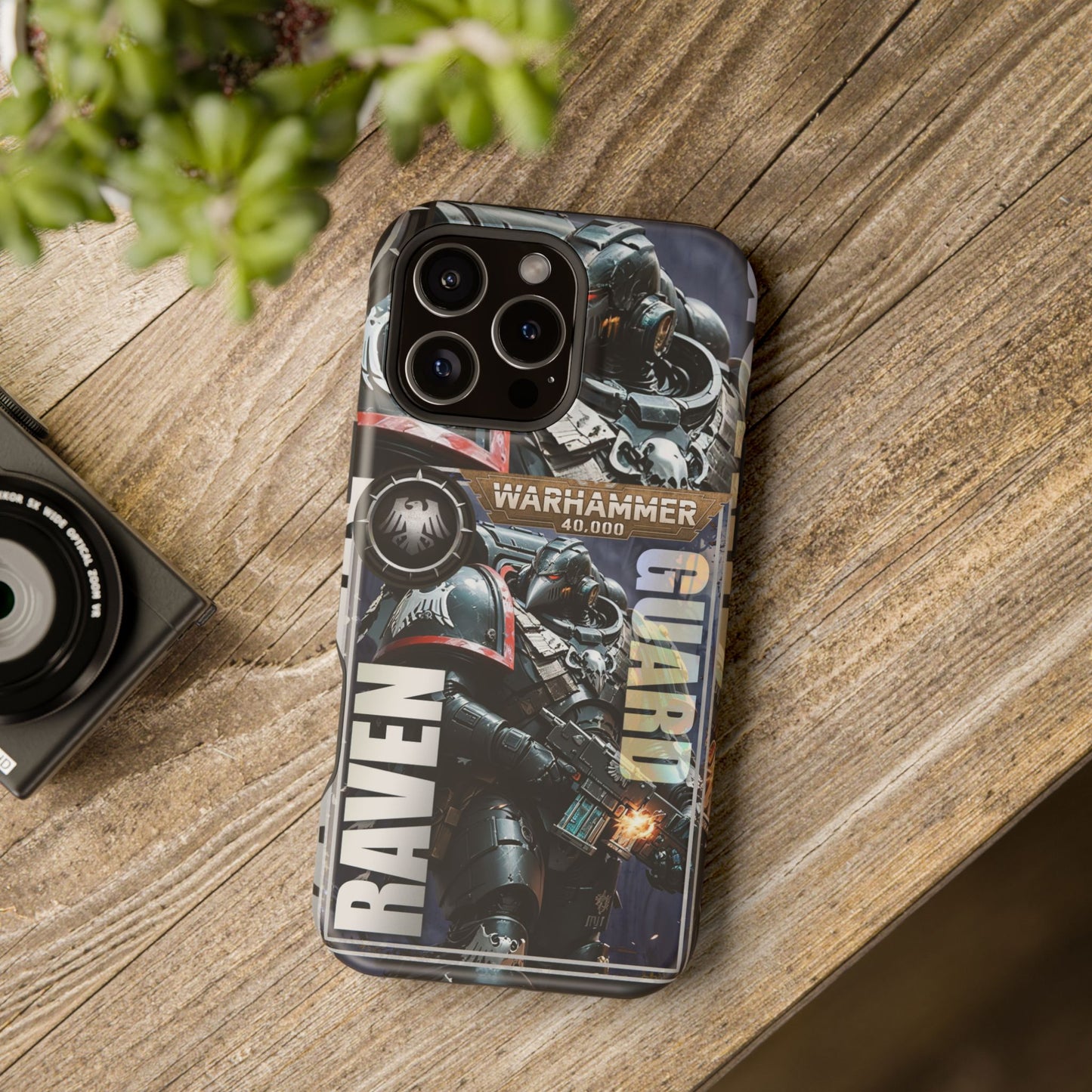Warhammer Raven Guard MagSafe® iPhone Tough Case Dual Layer Robust