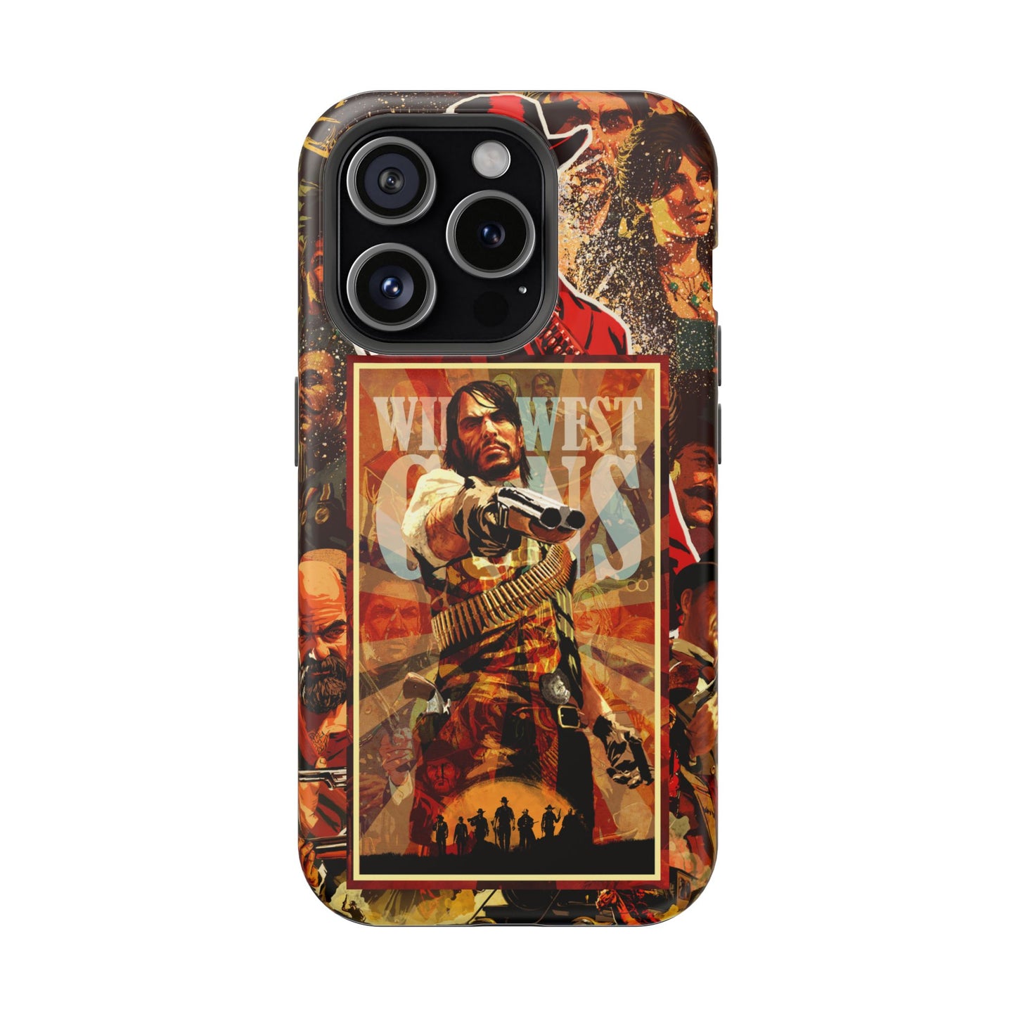 Red Dead Redemption MagSafe® iPhone Tough Case Dual Layer Robust