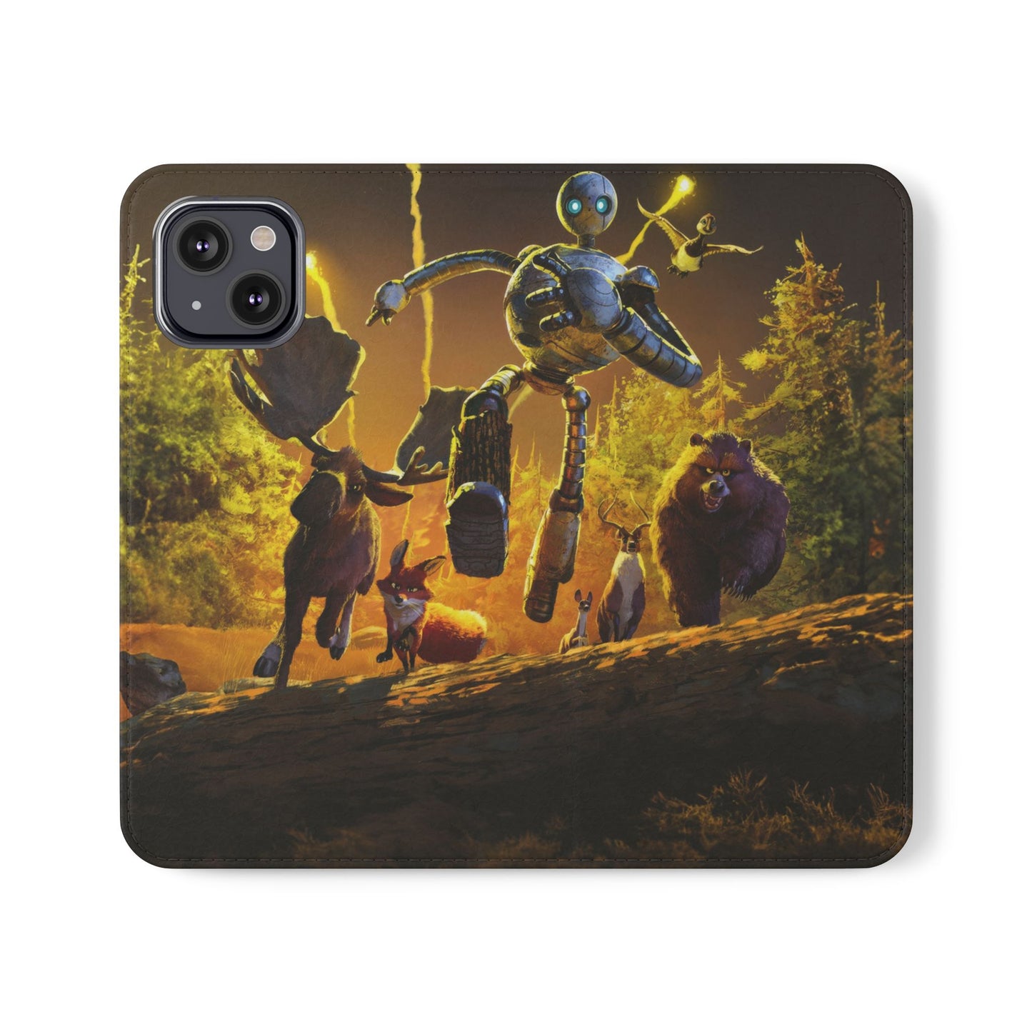 Wild Robot Flip Case for iPhone & Samsung | PhoneMags