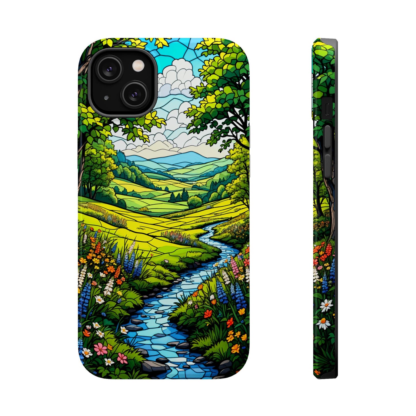Art Nature MagSafe® iPhone Tough Case Dual Layer Robust