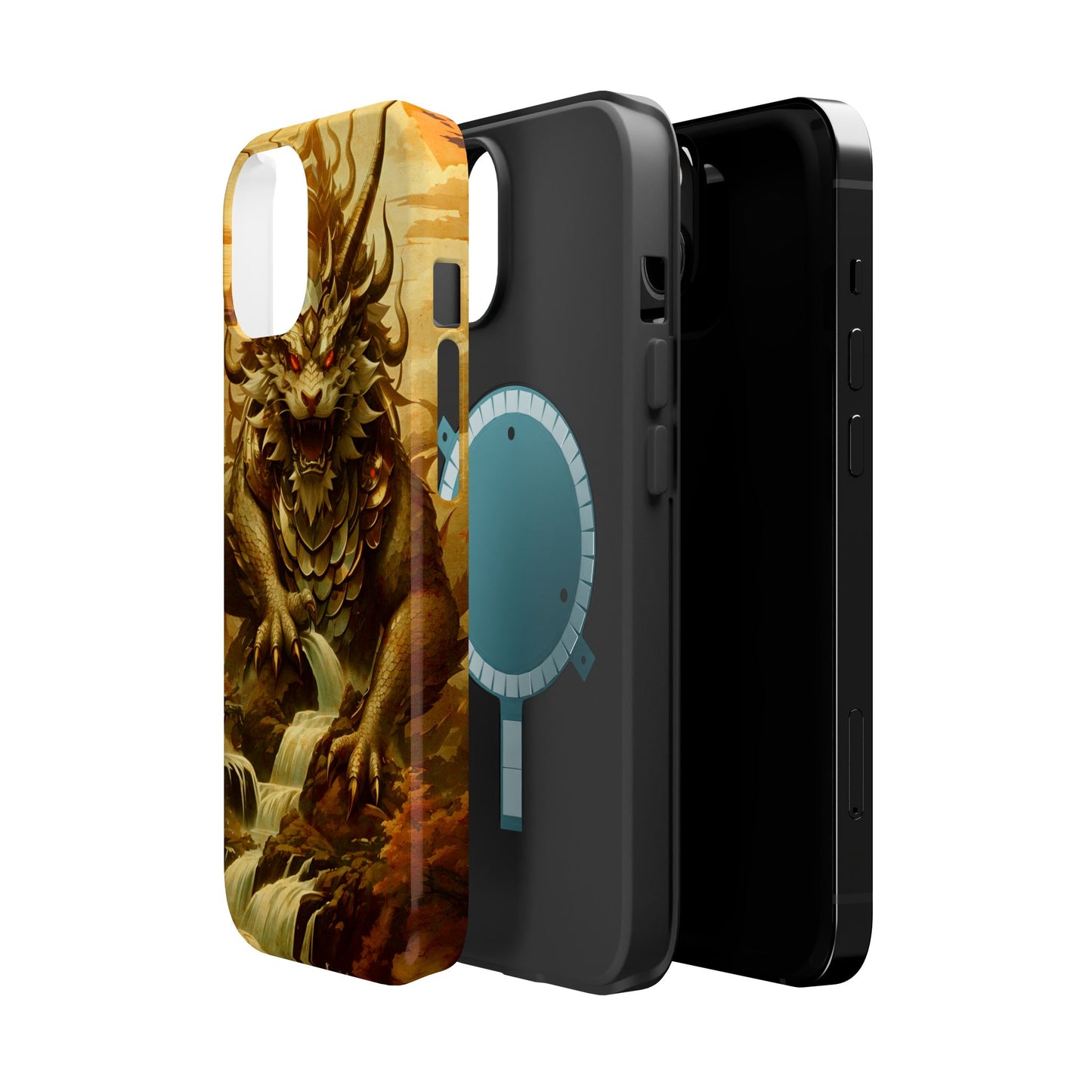 Dragon Art MagSafe® iPhone Tough Case Dual Layer Robust
