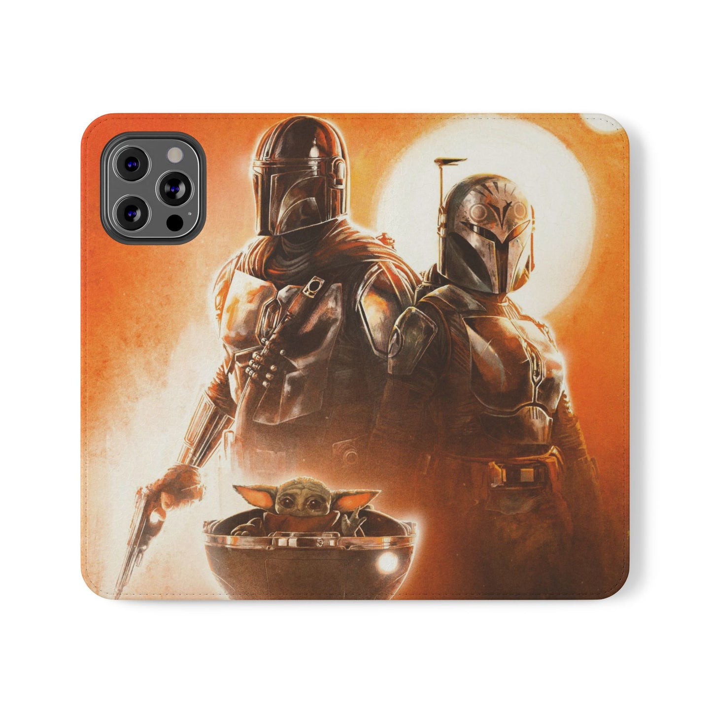 Mandalorian iPhone & Samsung Flip Case