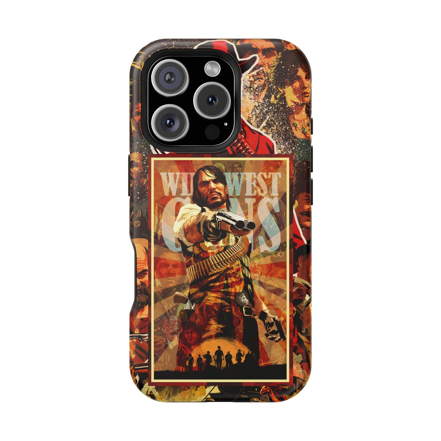 Red Dead Redemption MagSafe® iPhone Tough Case Dual Layer Robust