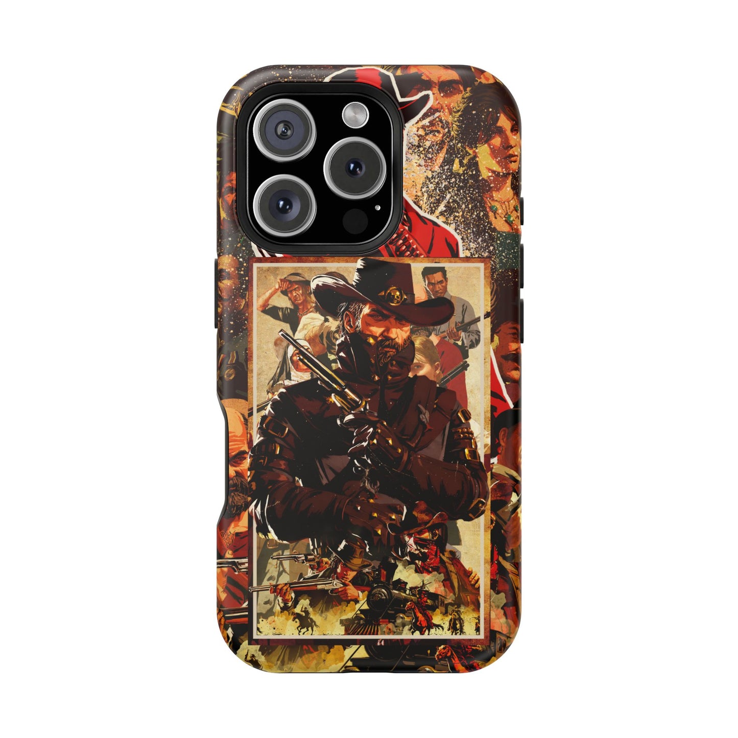 Red Dead Redemption MagSafe® iPhone Tough Case Dual Layer Robust