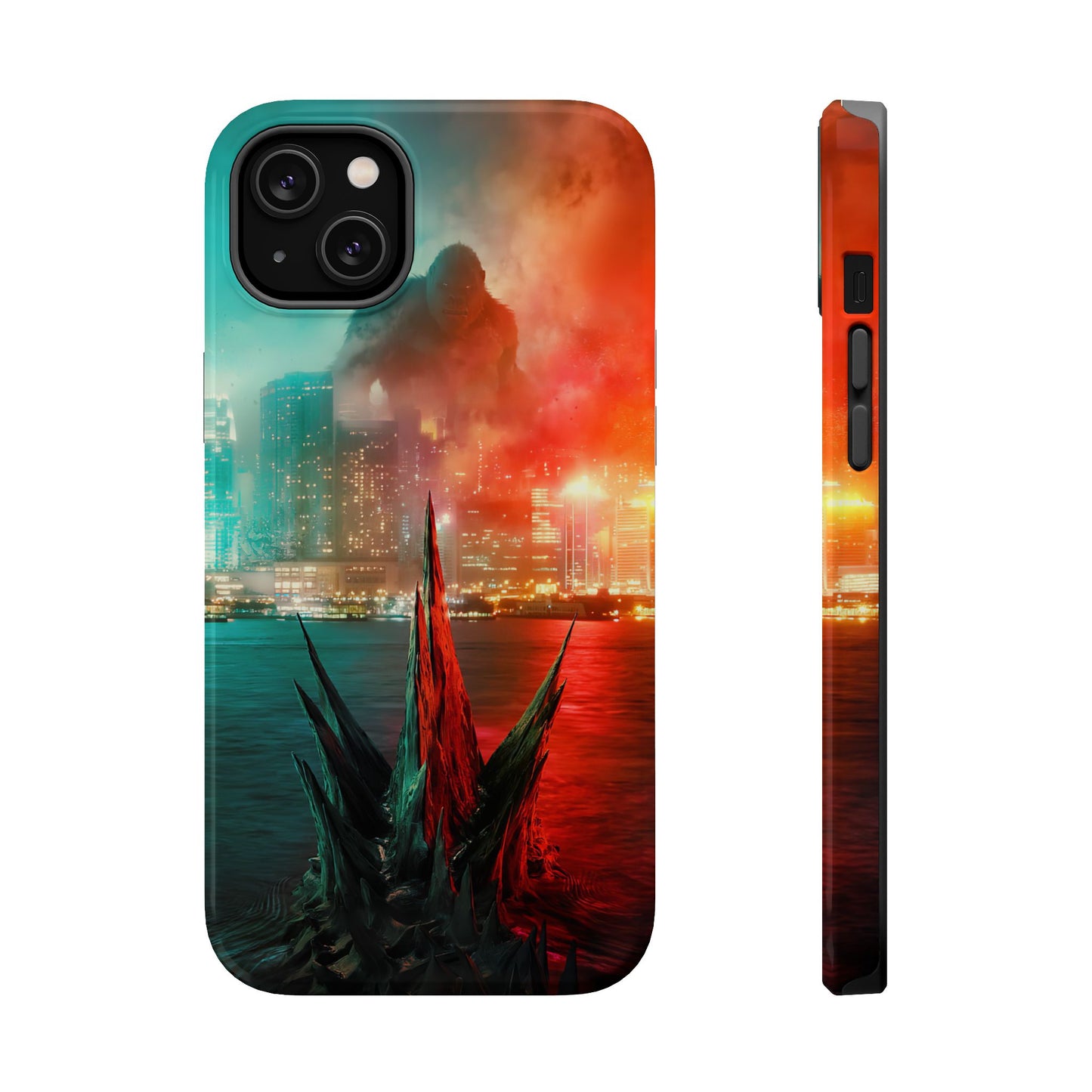 Godzilla Vs Kong MagSafe® iPhone Tough Case Dual Layer Robust